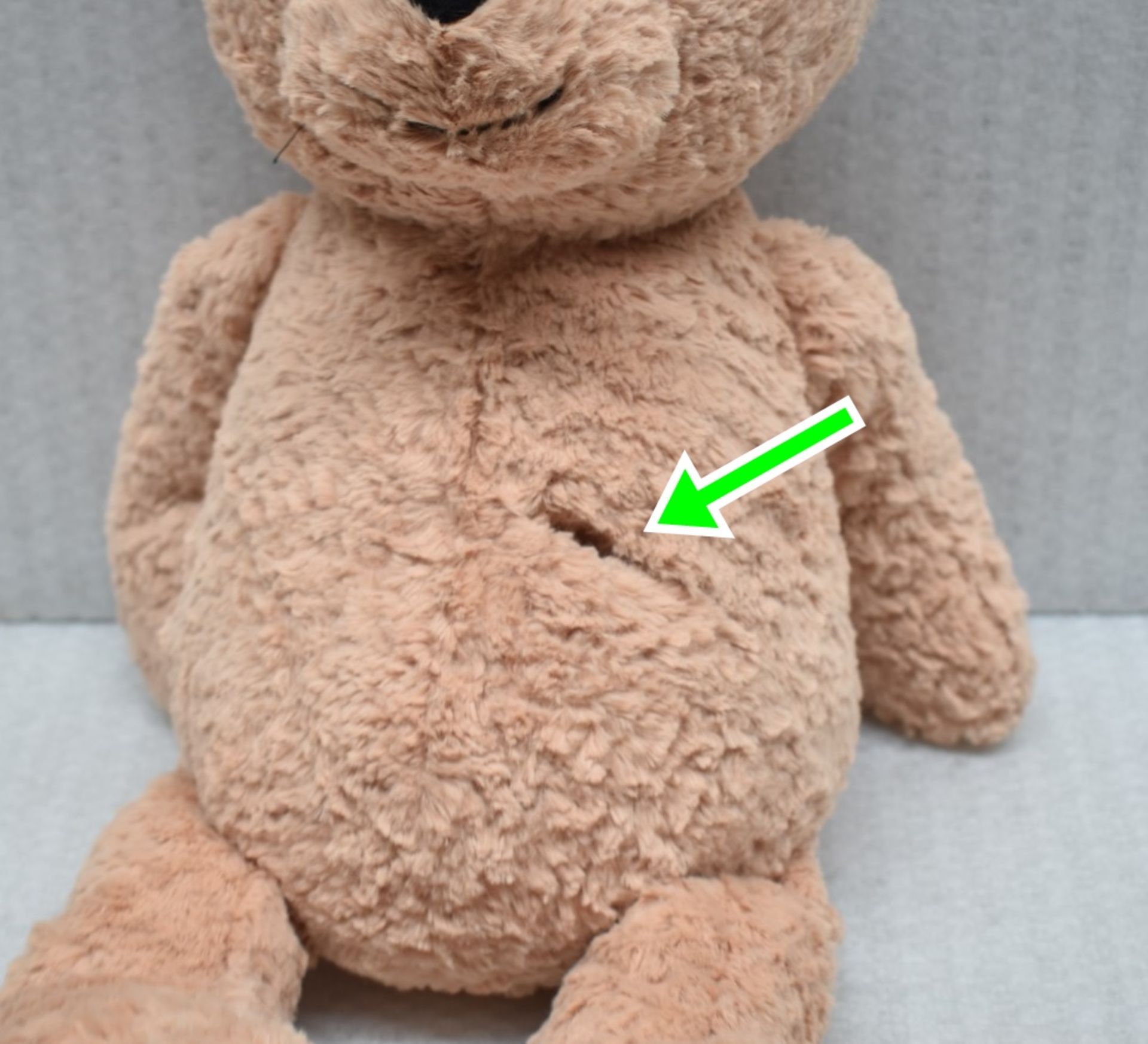 1 x STEIFF 'Jimmy' Teddy Bear (55cm) - Original Price £79.95 - Unused Stock With Tags - Ref: - Image 9 of 9