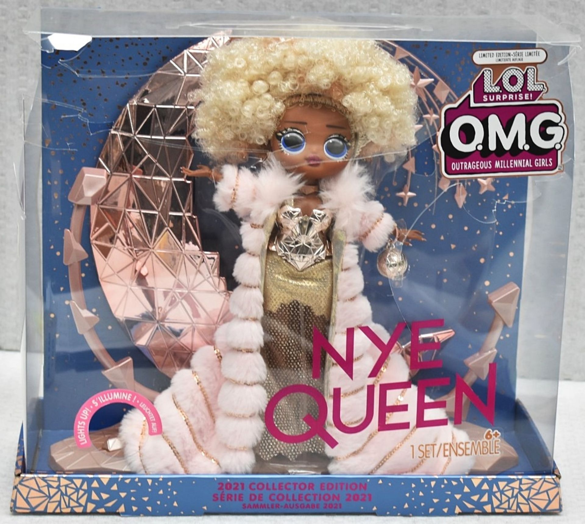 1 x L.O.L Surprise! Holiday OMG 2021 Collector NYE Queen Fashion Doll - Original Price £57.99 -