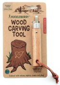 2 x Kikkerland Huckleberry Wood Carving Tools - New Stock - Ref: TCH223 - CL011 - Location: