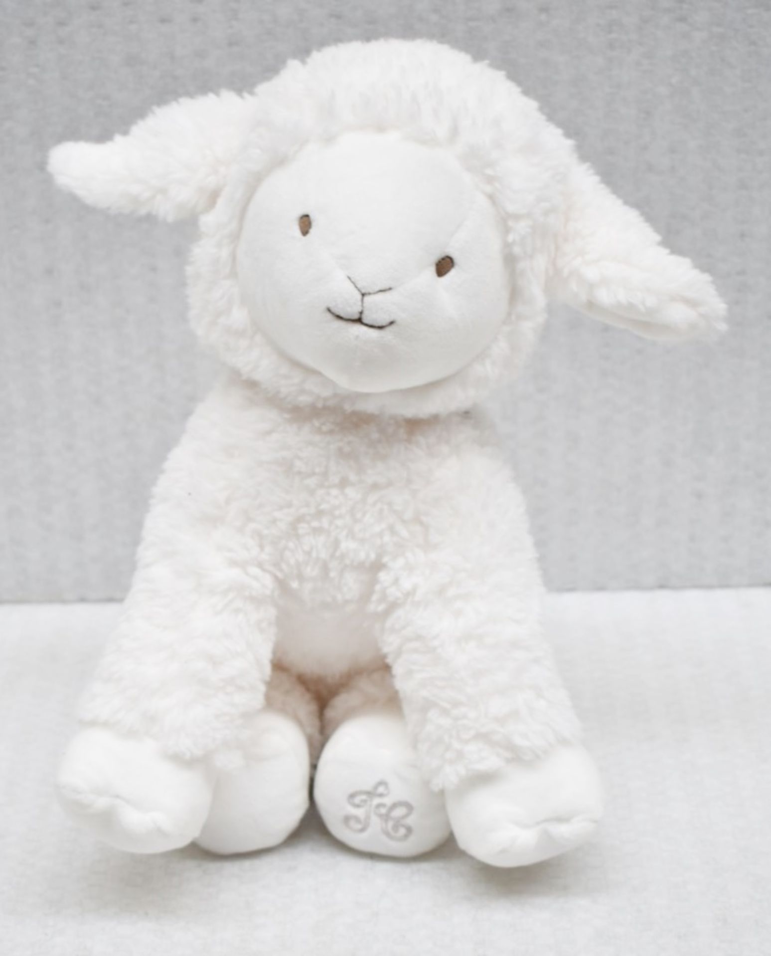 1 x TARTINE ET CHOCOLAT Edmond The Lamb Luxury Plush Toy (35cm) - Original Price £79.95 - Unused