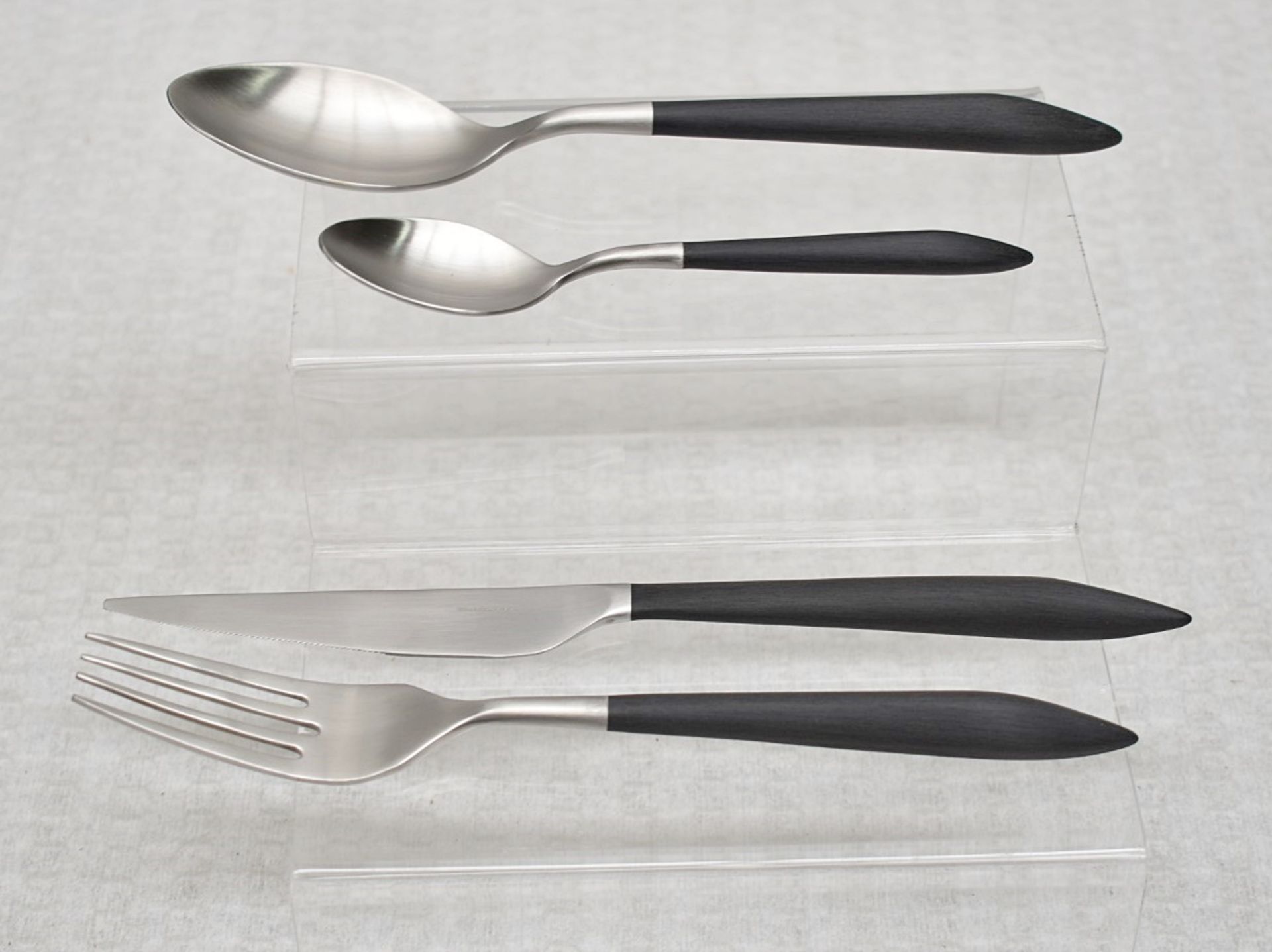 1 x BUGATTI 'Ares' Stainless Steel 24-Piece Cutlery Set - RRP £299.99 - Boxed Stock - Image 7 of 10