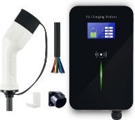 1 x Orion Motor Tech Type 2 EV Electric Vehicle Charging Station -16A 11KW 3 Phase 5M IP55