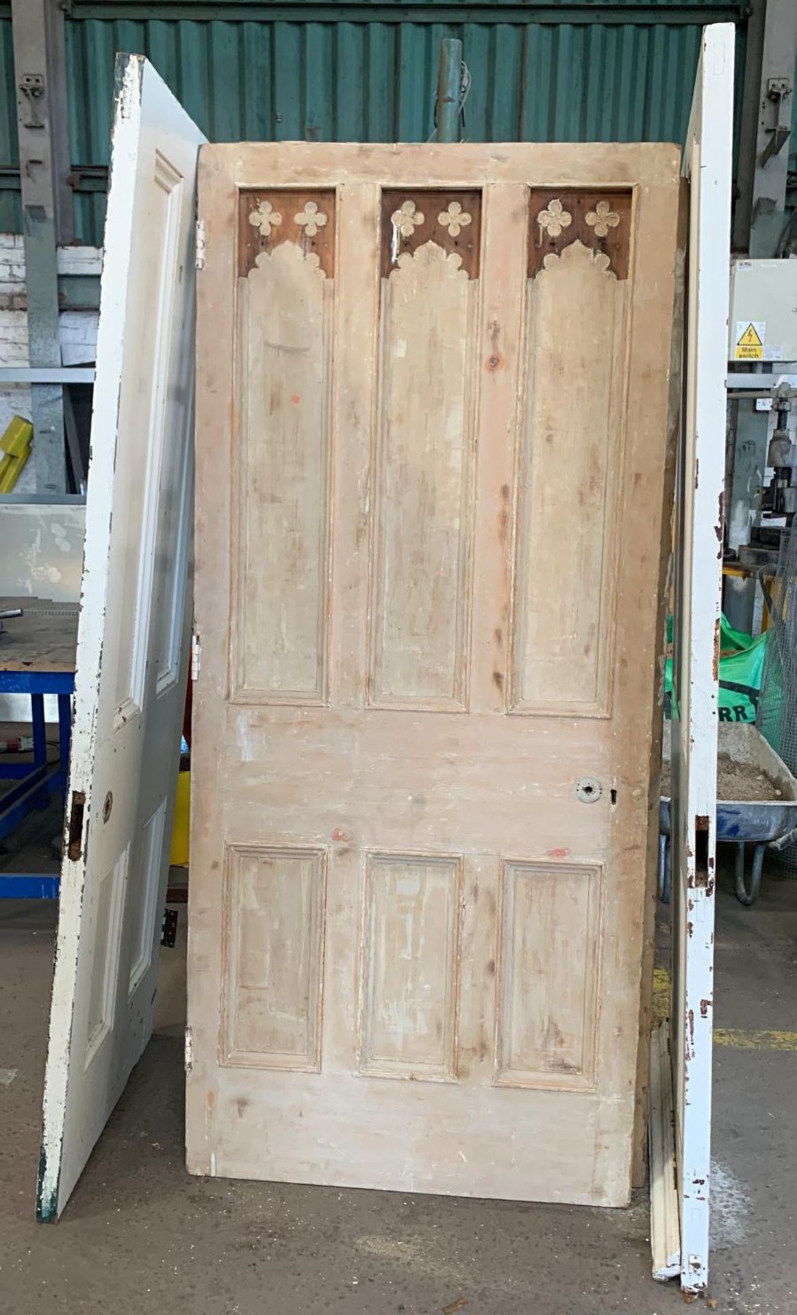 Assortment of Hardwood Internal Doors Removed From a Georgian Villa- CL464 - Location: Liverpool L19