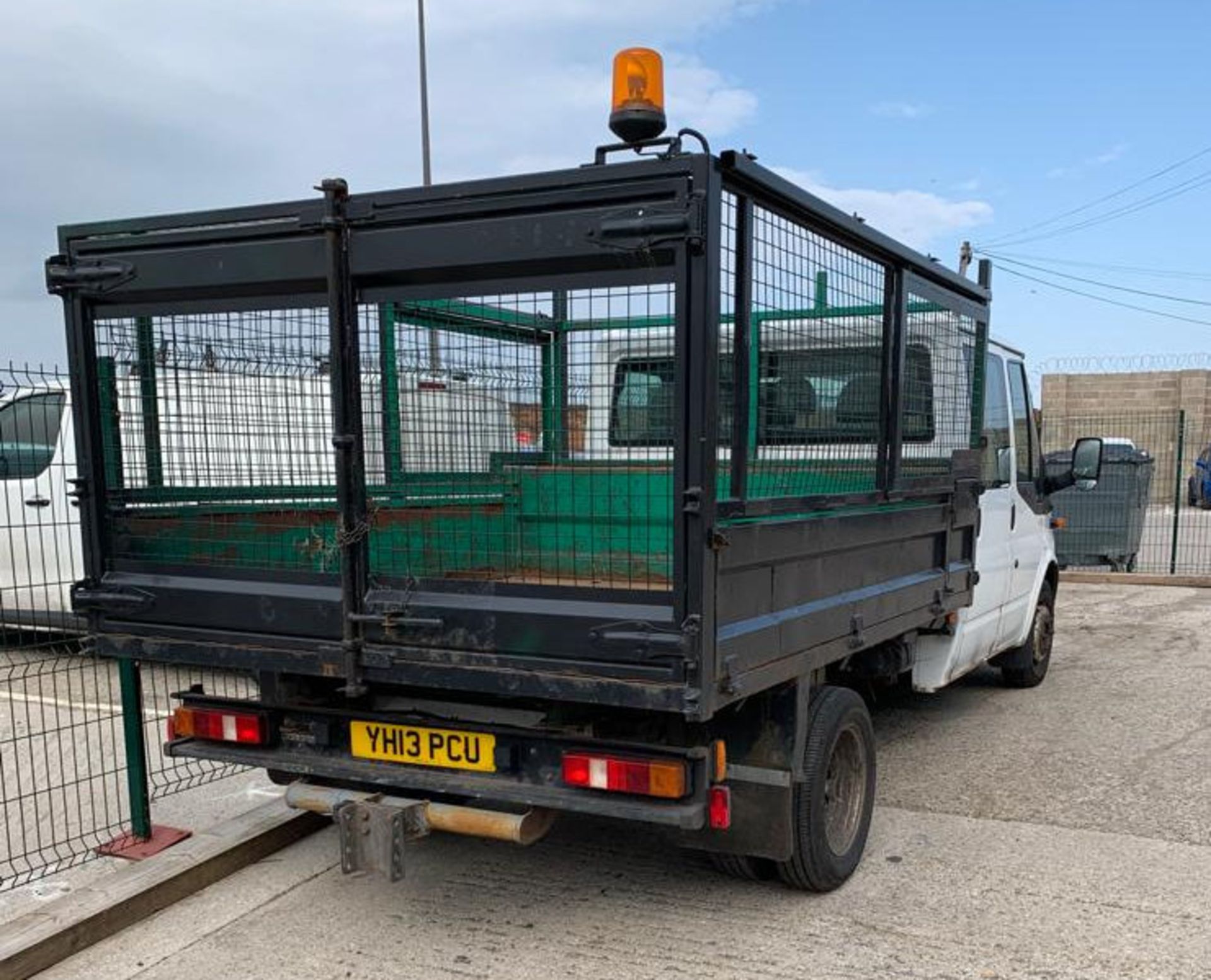 2013 Ford Transit 100 T350 RWD Crew Cab Tipper Truck - CL464 - Location: Liverpool L19 - Image 3 of 8