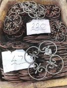 Large Quantity Of Gate Infill Rings - Ref: 46 - CL464 - Location: Liverpool L19