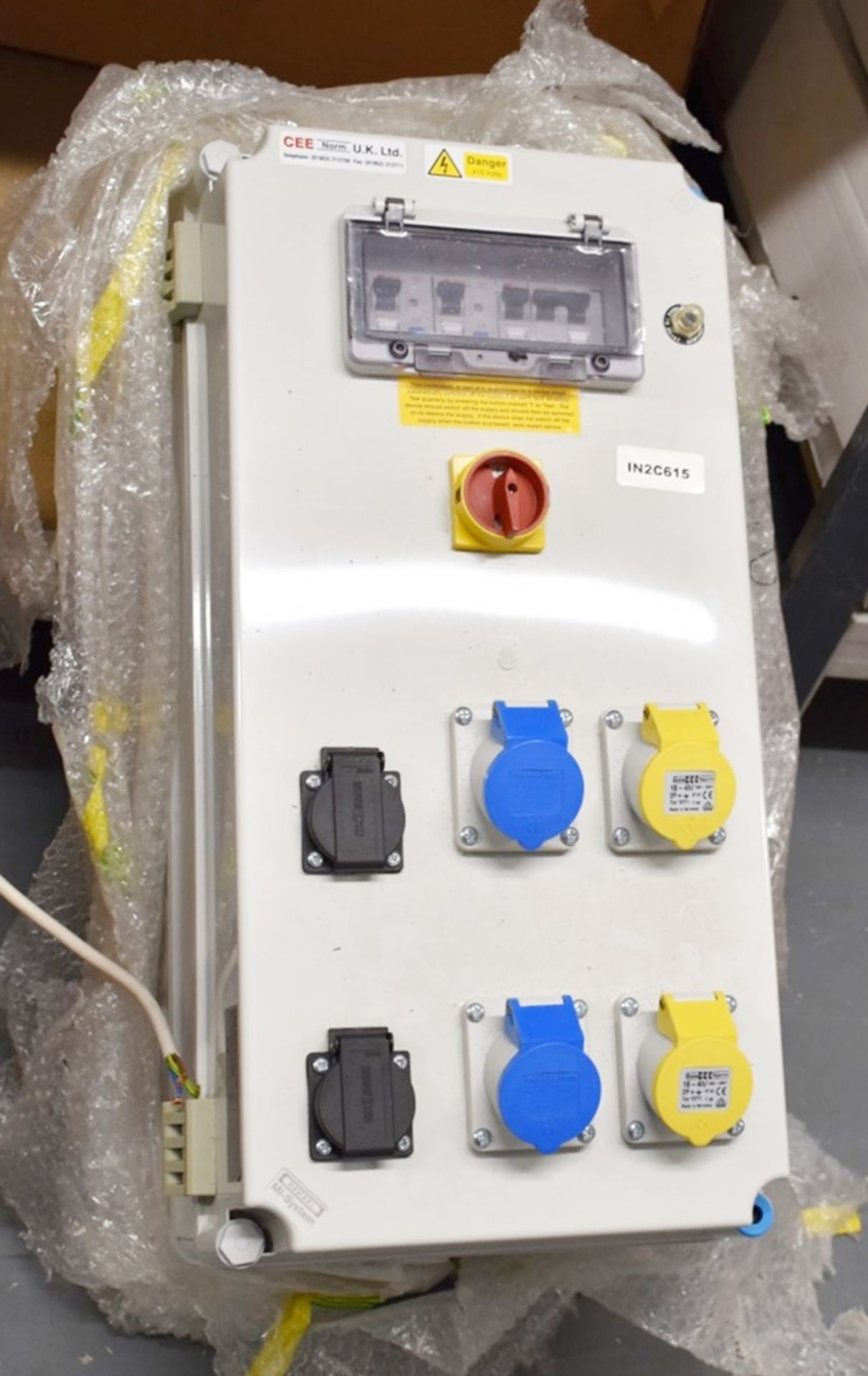 1 x CEENorm 415v Hensel Mi-System BESPOKE Power Distribution Unit - Image 8 of 8