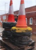 73 X Large Street Traffic Cones - Ref: 36 - CL464 - Location: Liverpool L19