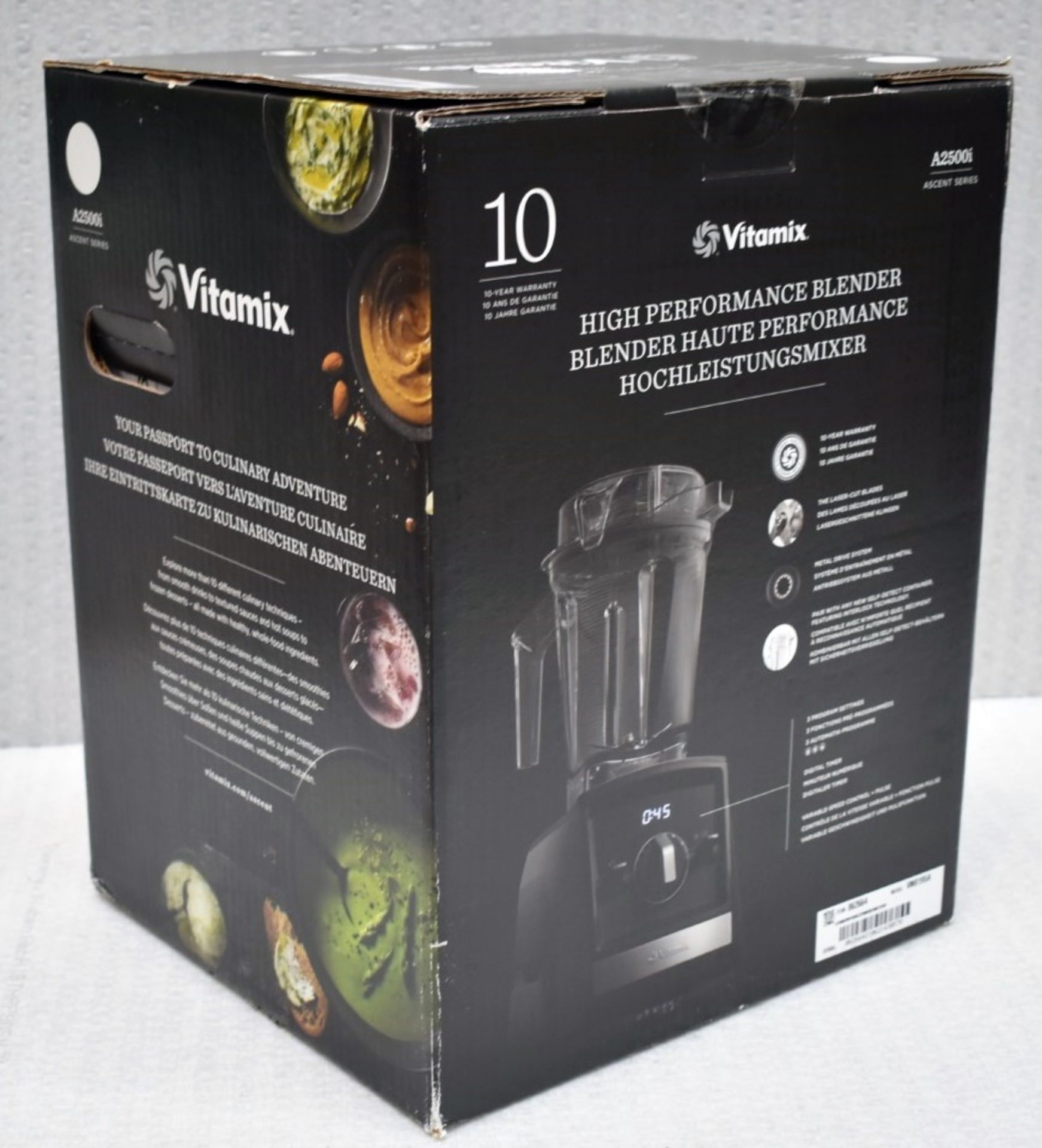 1 x VITAMIX A2500i Ascent Series Blender In White - Sealed Boxed Stock - RRP £599.00 - Image 6 of 6