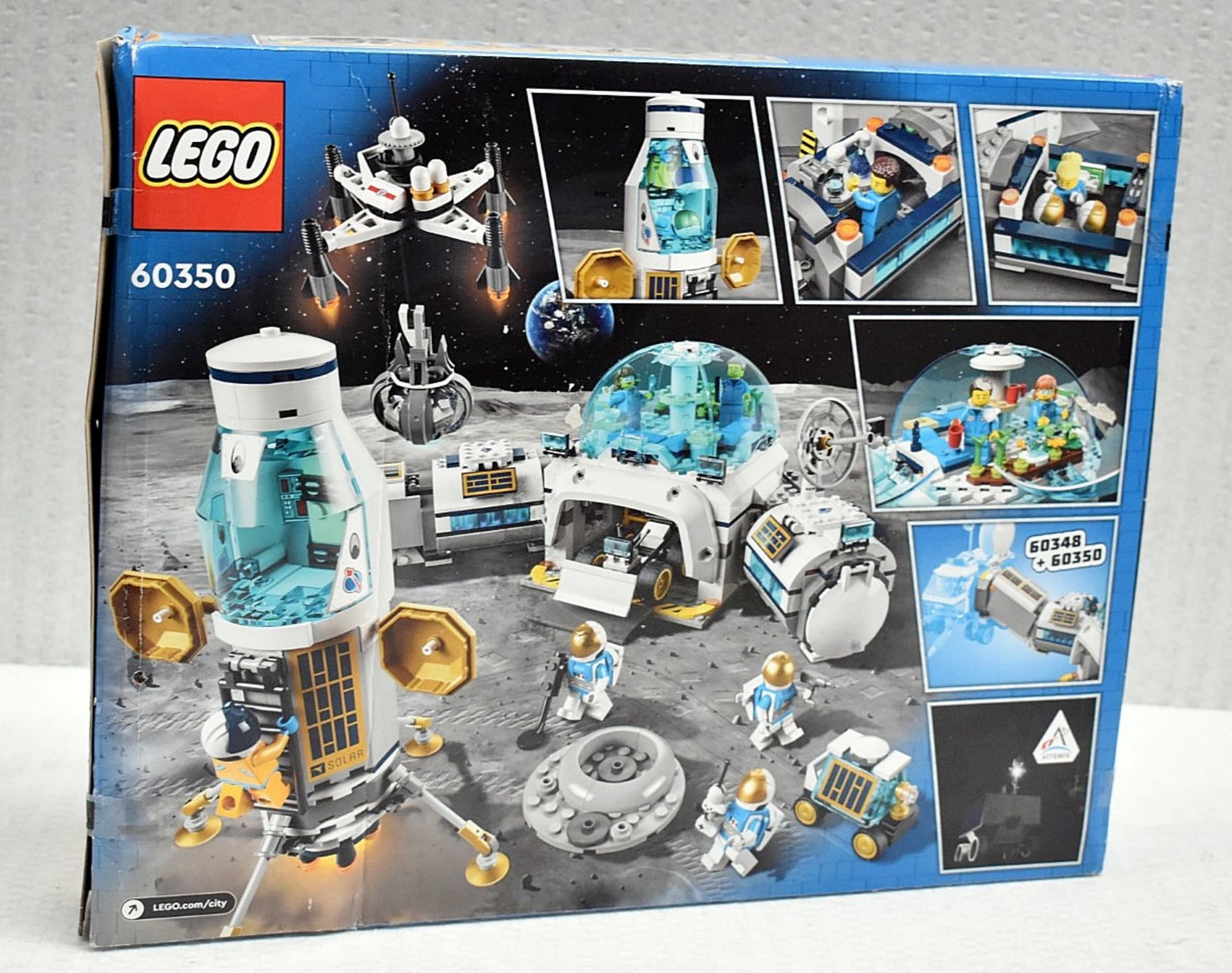 1 x LEGO City Lunar Research Base Space Set (60350) - Original Price £89.95 - Unused Boxed Stock - Image 4 of 4