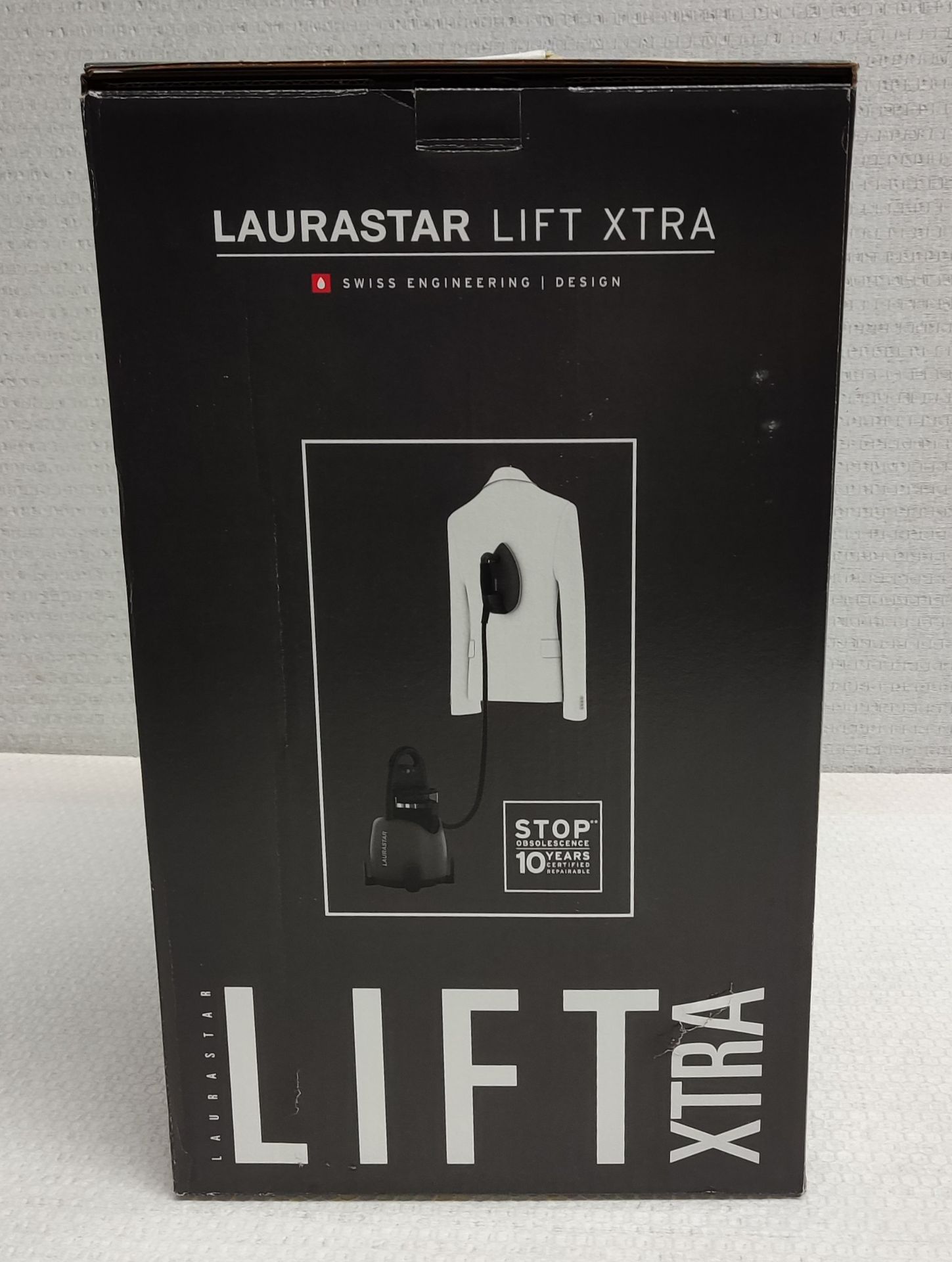 1 x LAURASTAR Lift Xtra Steamer In Titan Grey - Boxed - Original RRP £465.00 - Image 7 of 12