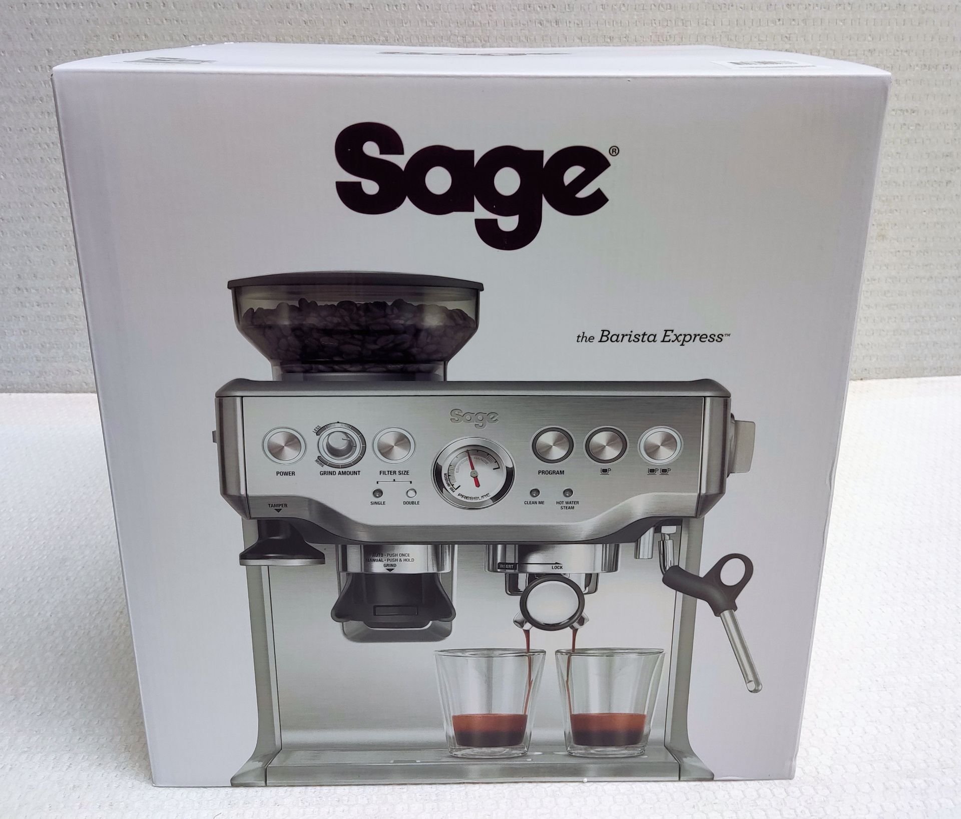 1 x SAGE Sage The Barista Express With Temp Control Milk Jug - Boxed Stock - Original RRP £629. - Image 3 of 11