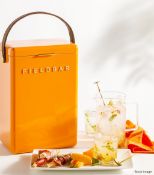 1 x FIELDBAR Luxury Drinks Box Cooler with Interchangeable Straps (10L) - Original Price £180.00