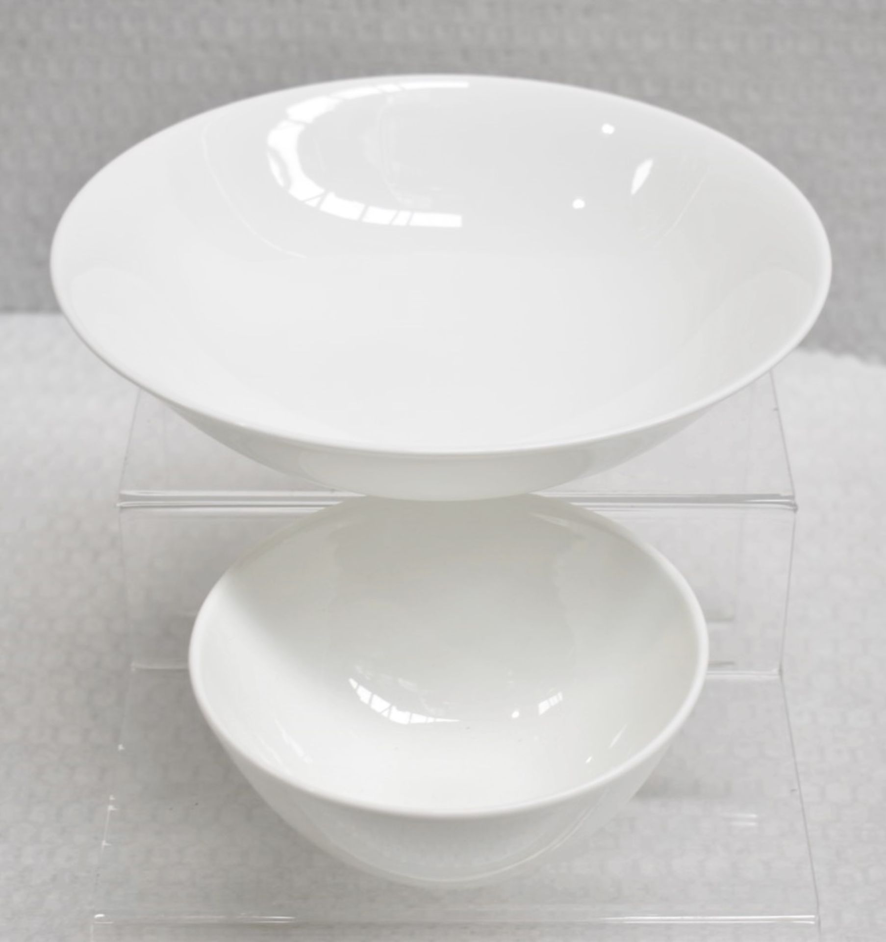 2 x WEDGWOOD / VERA WANG 'Perfect White' Fine Bone China Nesting Bowls - Unused Boxed Stock - Ref: - Image 3 of 7