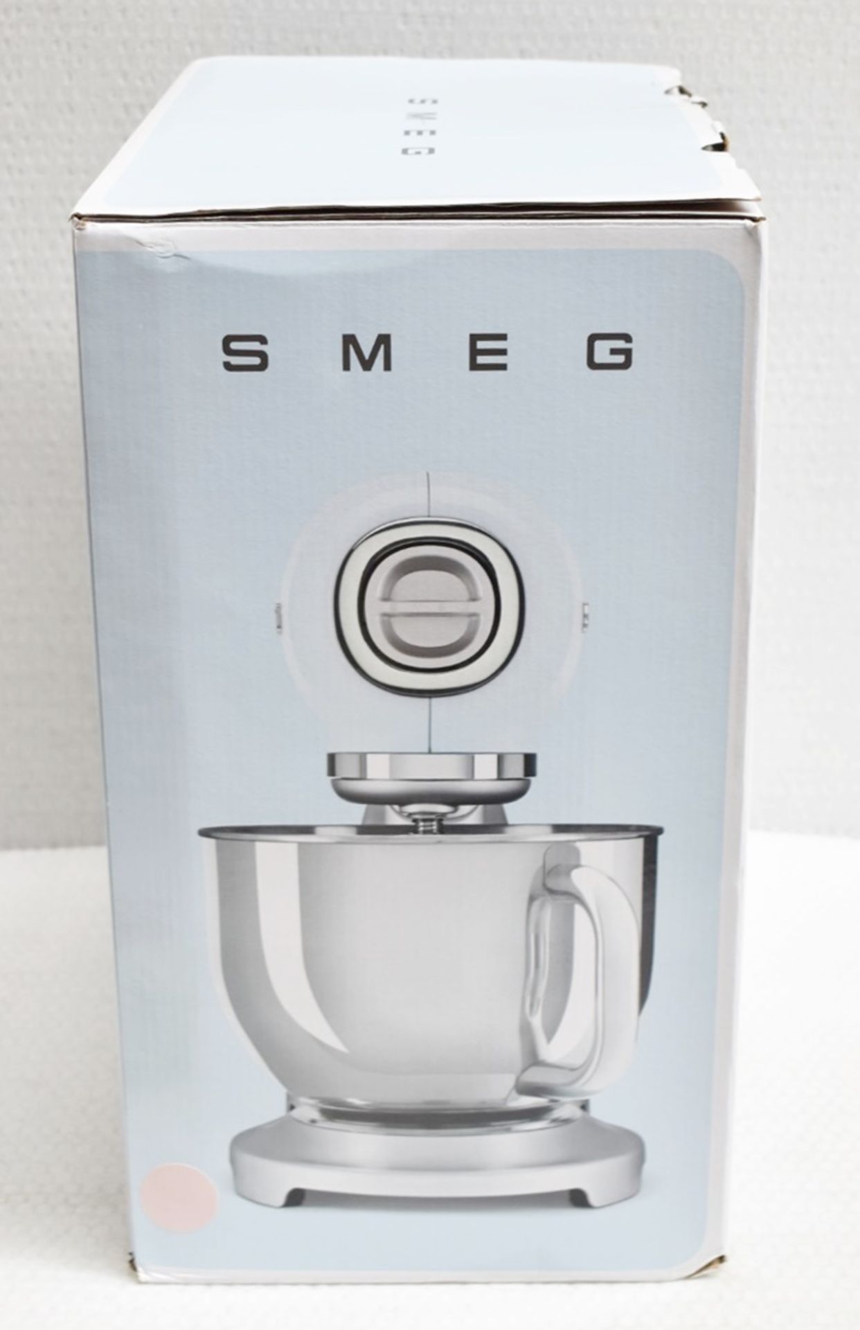 1 x SMEG 50s Style Stainless Steel Stand Mixer In Pale Pink (4.8L) - Original Price £449.00 - Image 15 of 16