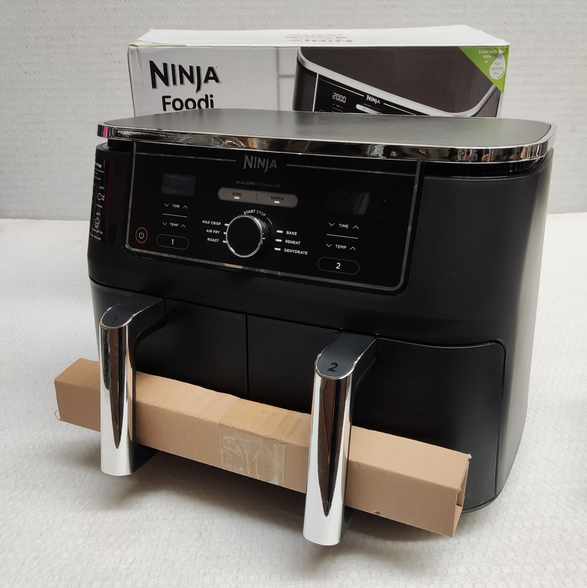 1 x NINJA FOODI Max Dual Zone 9.5L Air Fryer - Boxed - Original RRP £249.99 - Image 5 of 11