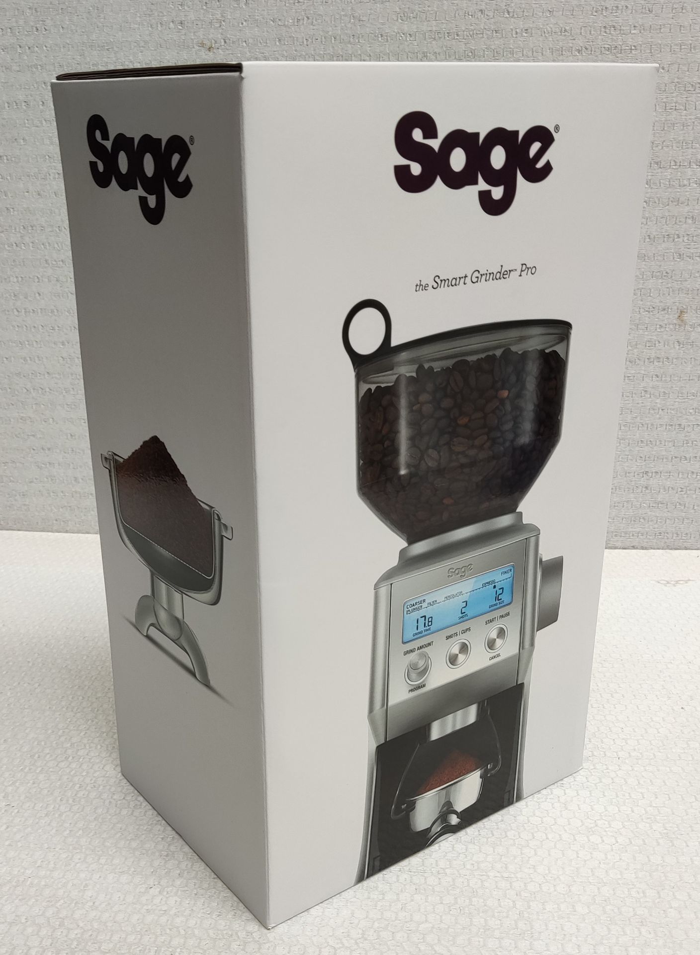 1 x SAGE The Smart Grinder Pro Coffee Grinder, Stainless Steel - Original RRP £219.00 - Ref: - Image 6 of 6