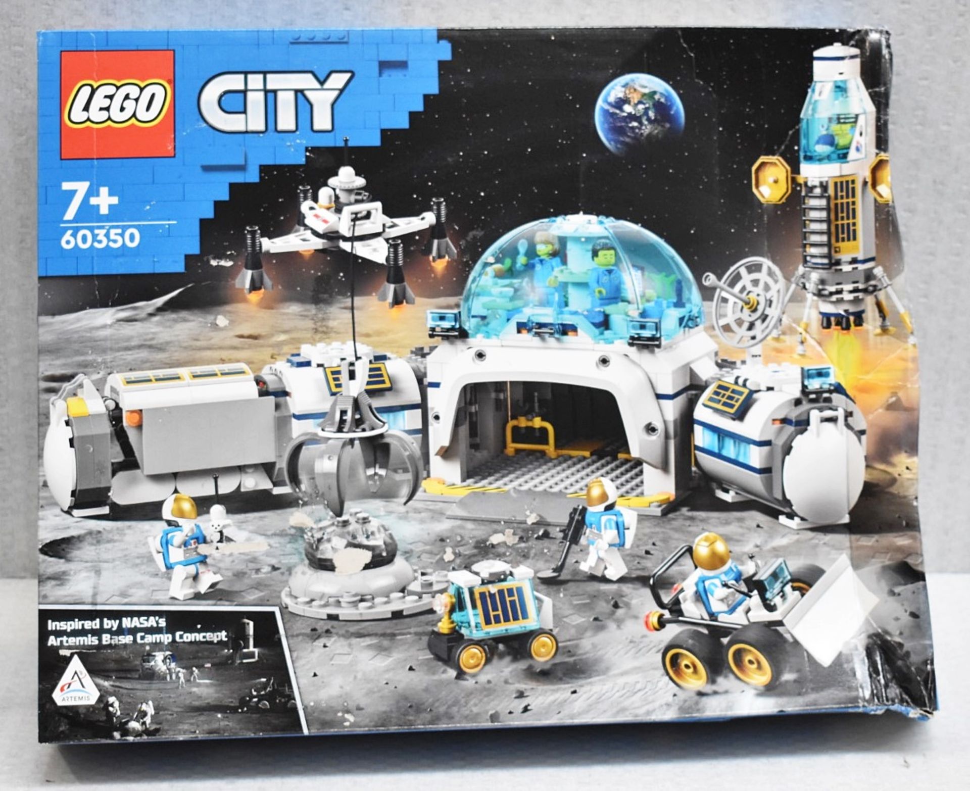 1 x LEGO City Lunar Research Base Space Set (60350) - Original Price £89.95 - Unused Boxed Stock