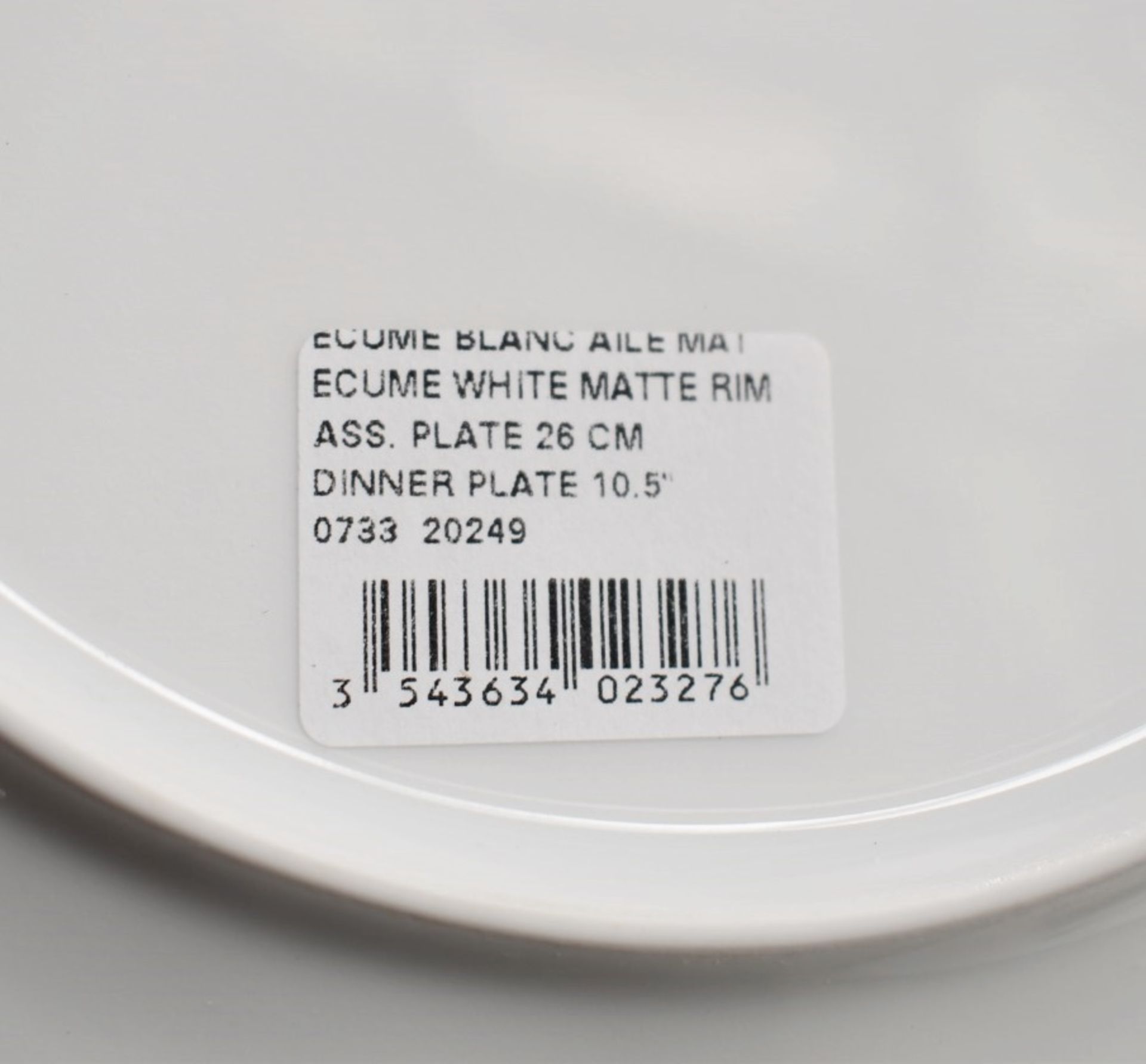 9 x BERNARDAUD 'Ecume' 26cm Porcelain Dinner Plates, Made in France - Total RRP £549.00 - Image 6 of 9