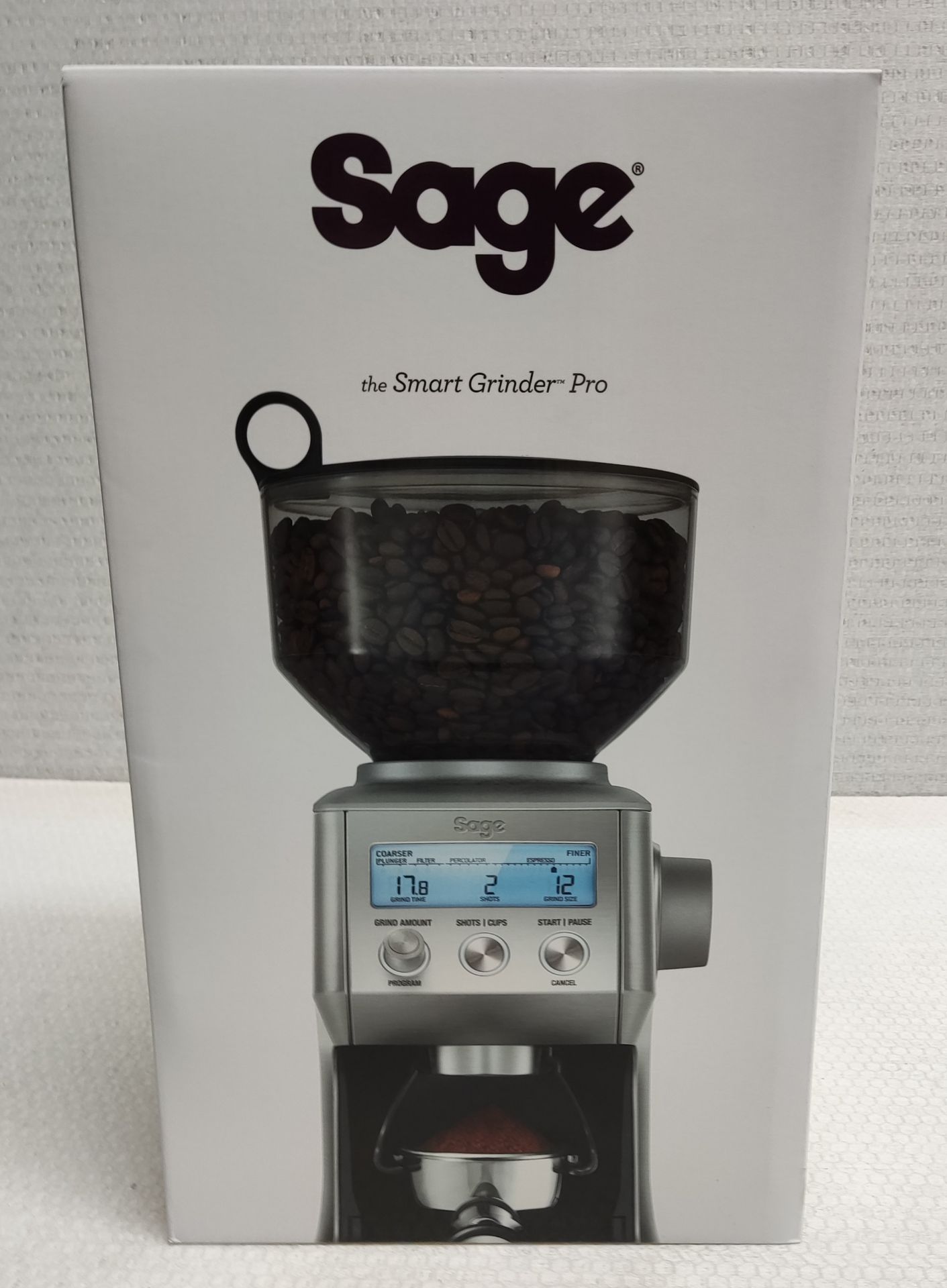 1 x SAGE The Smart Grinder Pro Coffee Grinder, Stainless Steel - Original RRP £219.00 - Ref: - Image 5 of 6