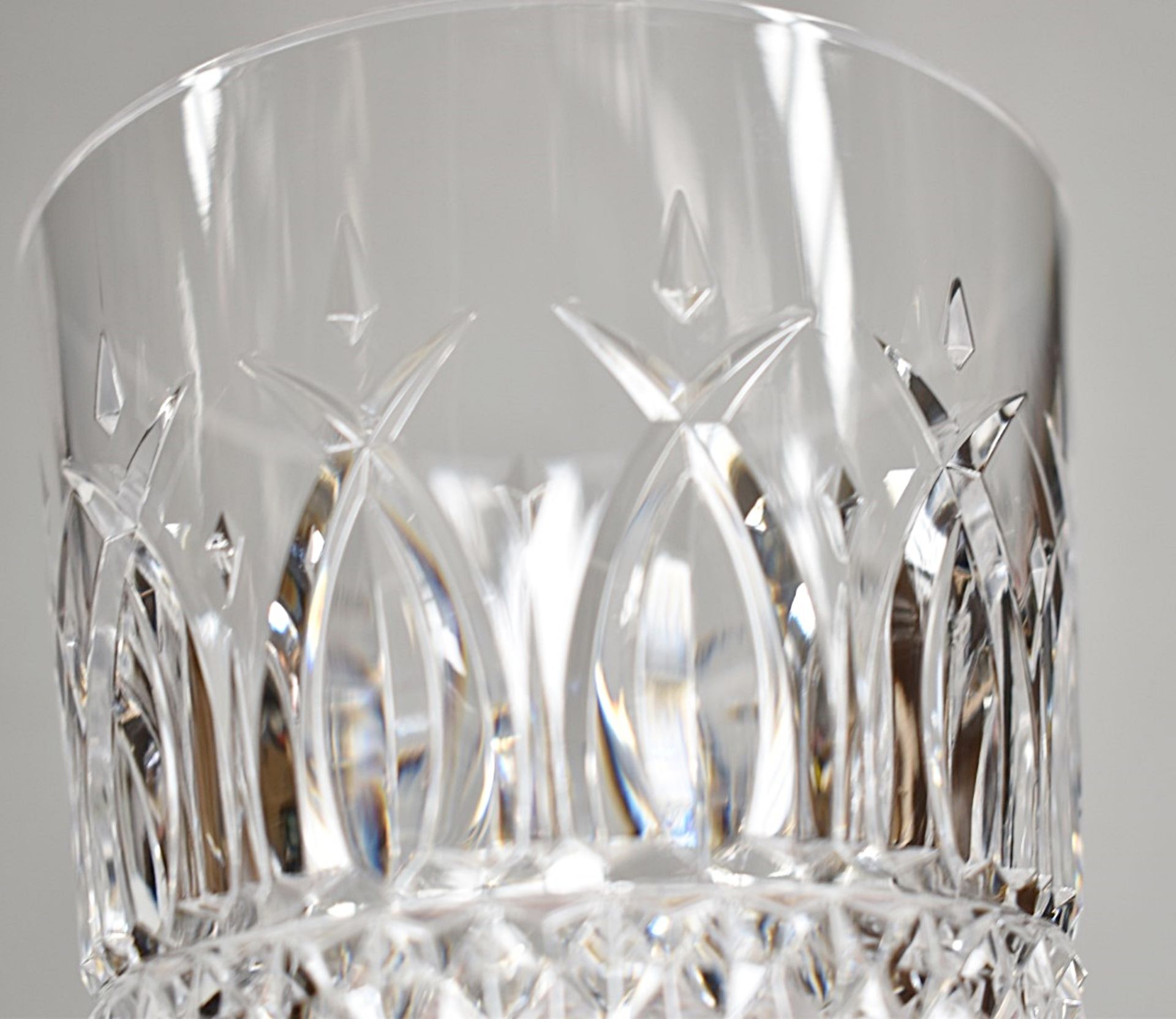 Set of 6 x MARIO LUCA GIUSTI 'Italia' Synthetic Clear Crystal Tumbler Glasses (350ml) - RRP £144.00 - Image 7 of 8