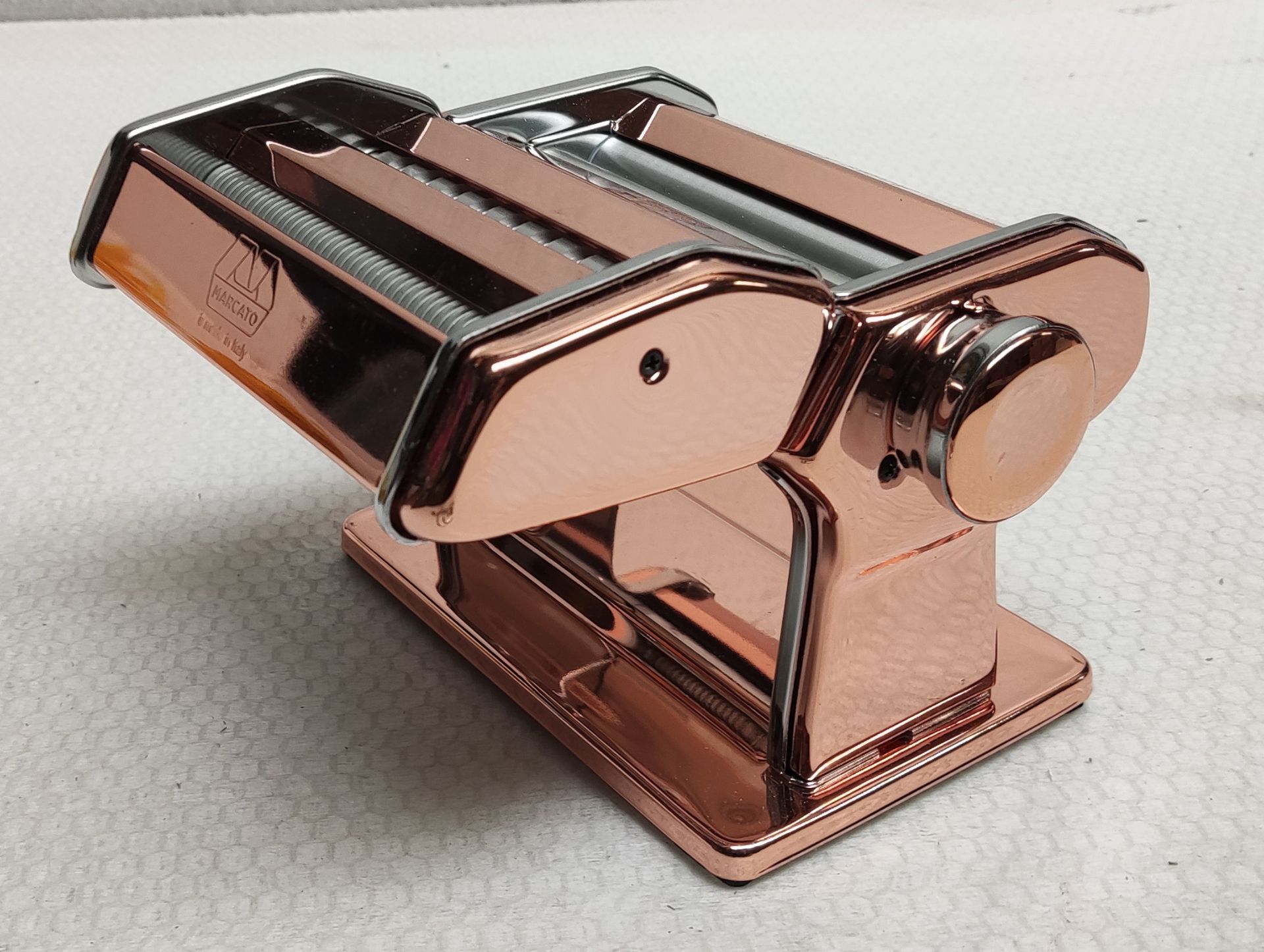 1 x MARCATO Marcato Atlas 150 Pasta Machine, Copper Steel - Original RRP £141.00 - Image 8 of 13