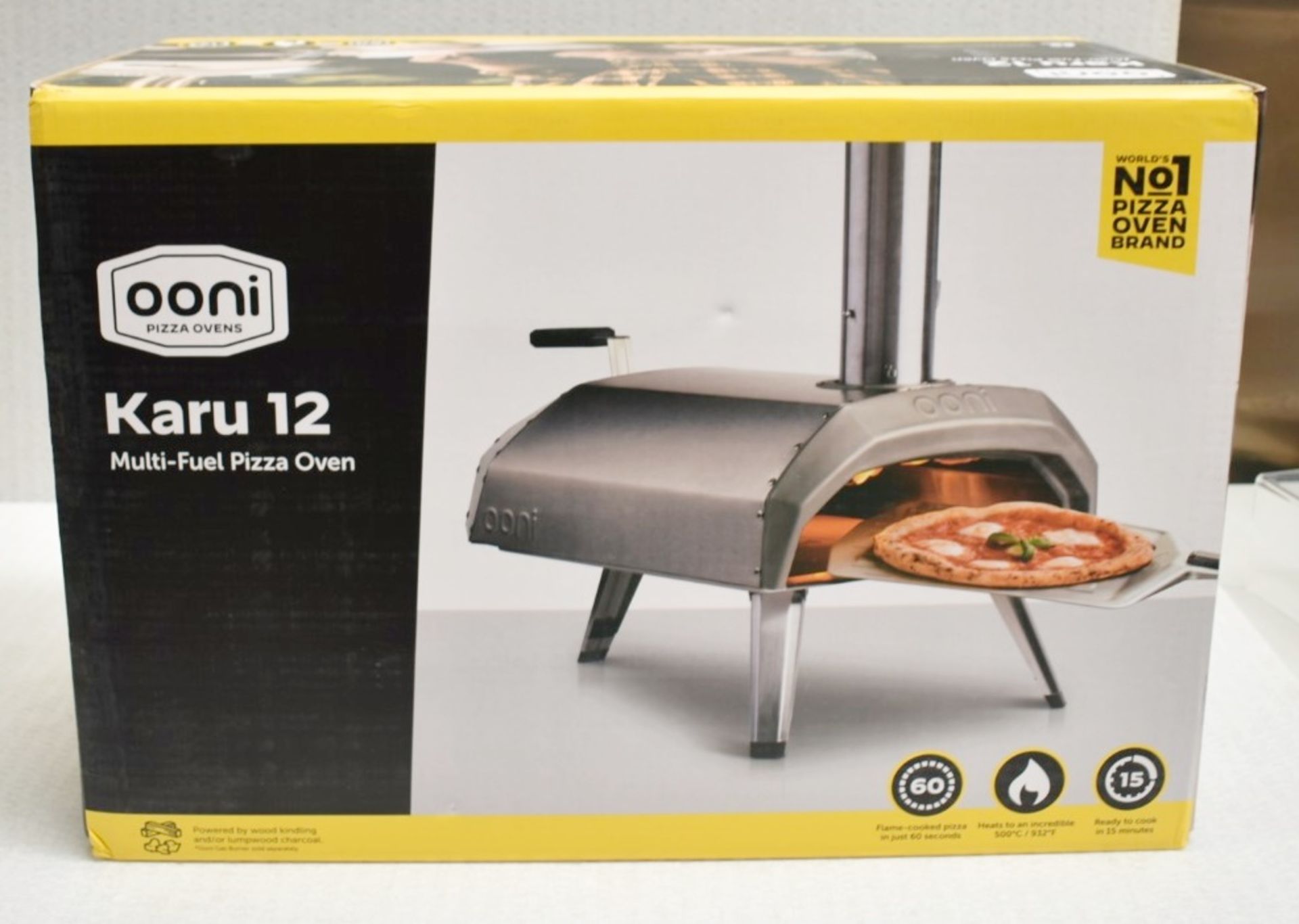 1 x OONI 'Karu 12' Steel Pizza Oven - Original Price £299.00 - Unused Boxed Stock - Image 11 of 17
