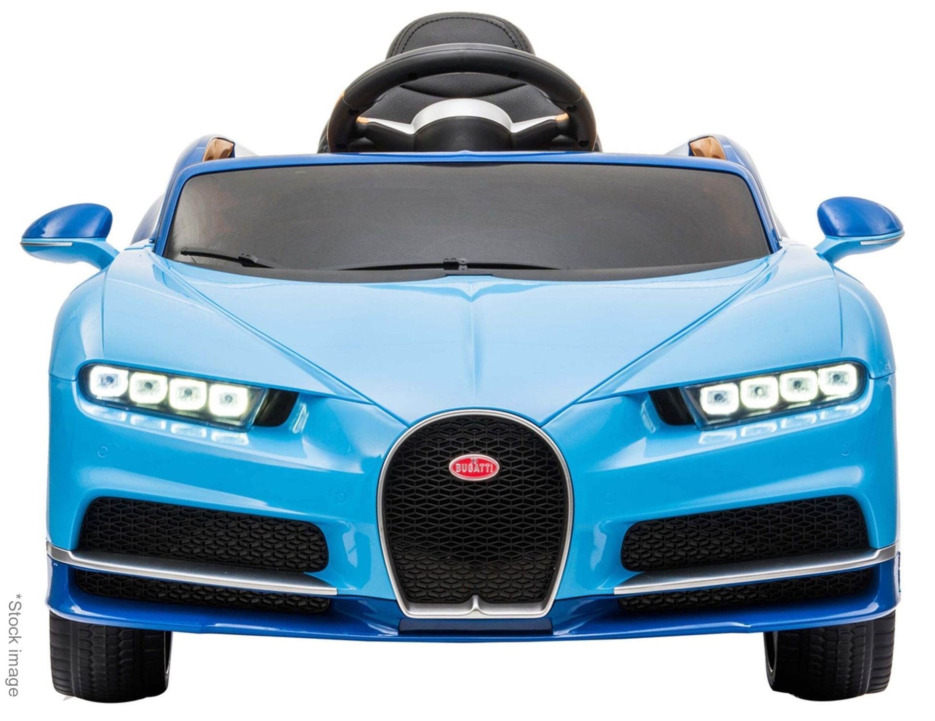 1 x RICCO BUGATTI CHIRON Licensed 12V-7A Battery Powered Child's Ride-On Car, In Blue - RRP £379.99 - Image 6 of 11