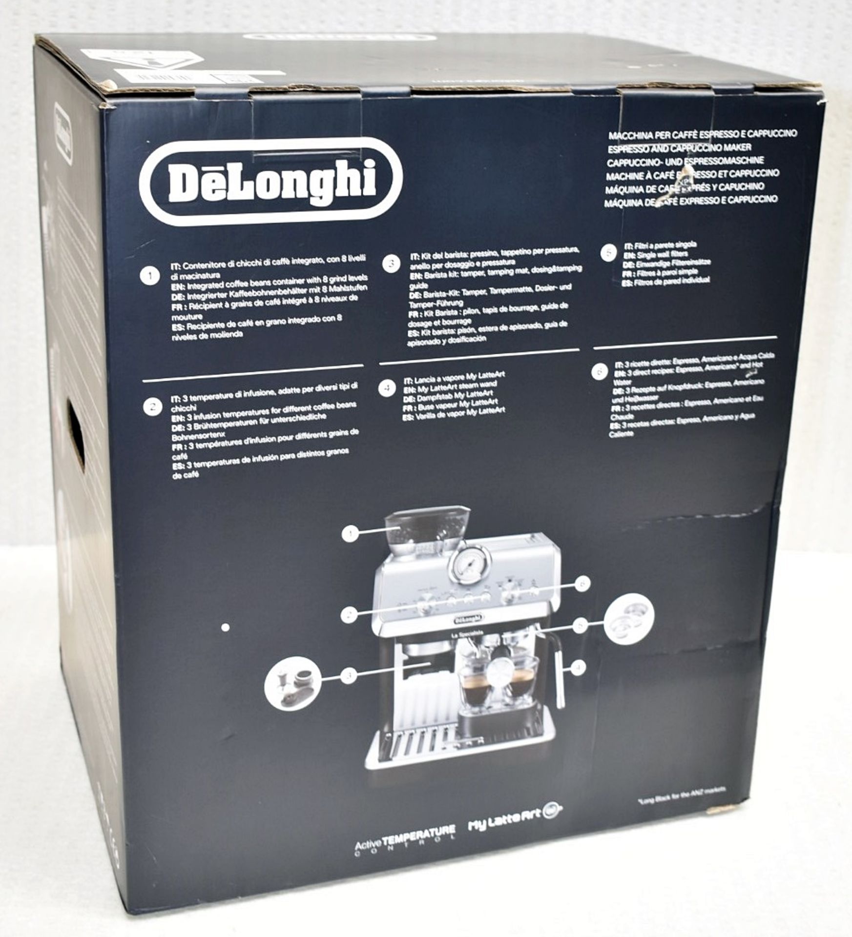 1 x DE'LONGHI 'La Specialista Arte' Coffee Machine - Unused Boxed Stock - Original Price £529.99 - Image 13 of 18