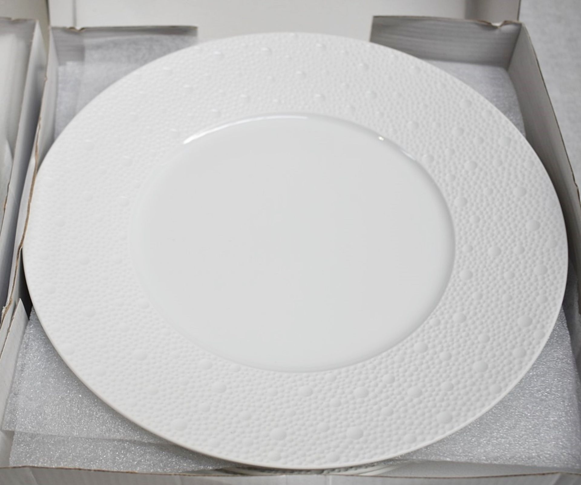 9 x BERNARDAUD 'Ecume' 26cm Porcelain Dinner Plates, Made in France - Total RRP £549.00 - Image 9 of 9