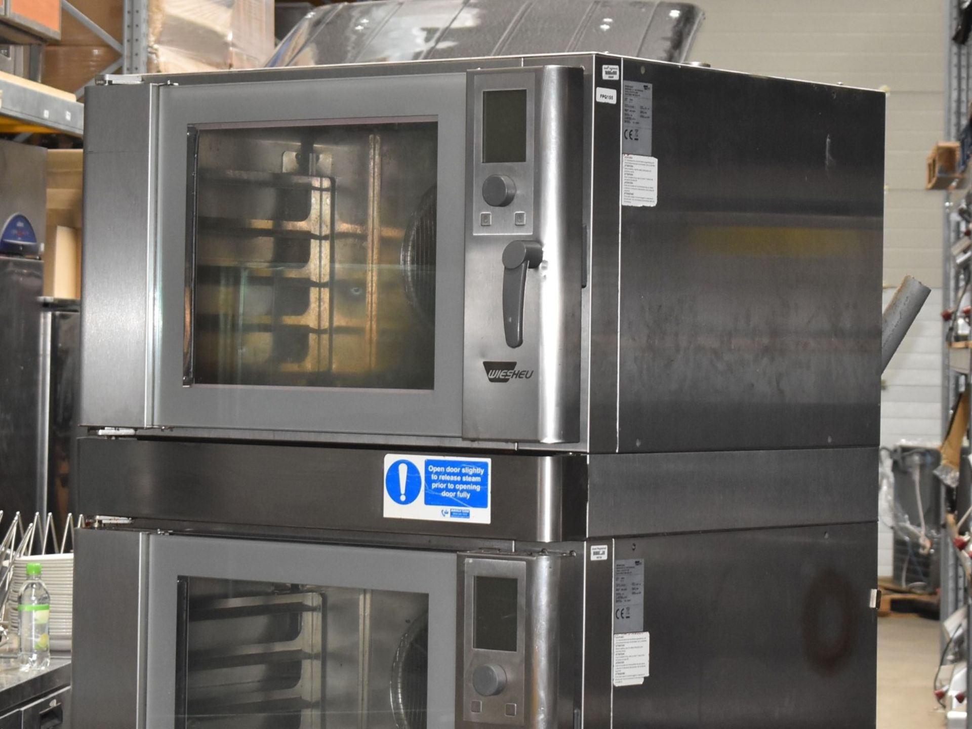 1 x Wiesheu B4-E2 Duo Commercial Convection Oven With Stainless Steel Exterior - Image 2 of 12