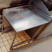 1 x Stainless Steel Corner Prep Table >Collection Details:<br