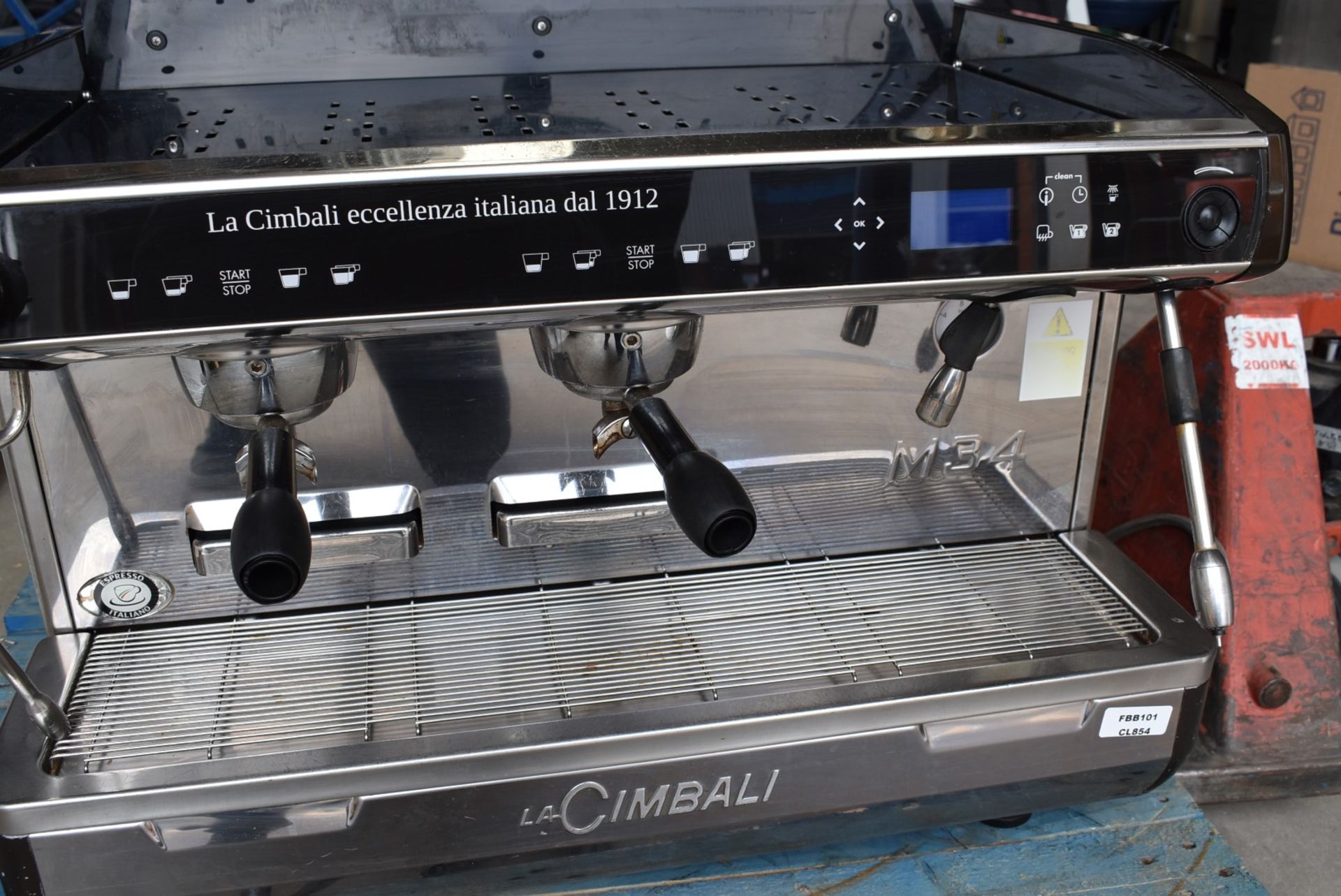 1 x La Cimbali M34 Selectron DT/2 2 Group Tall Cup Espresso Coffee Machine - 2017 Model - Image 15 of 21