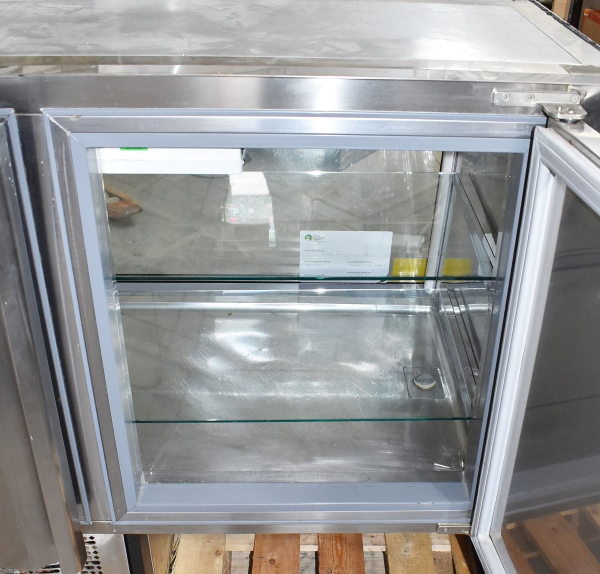 1 x Infrico 1.4m Refrigerated Vision Counter For Takeaways, Sandwich Shops or Cafes - RRP £3,200! - Image 8 of 21