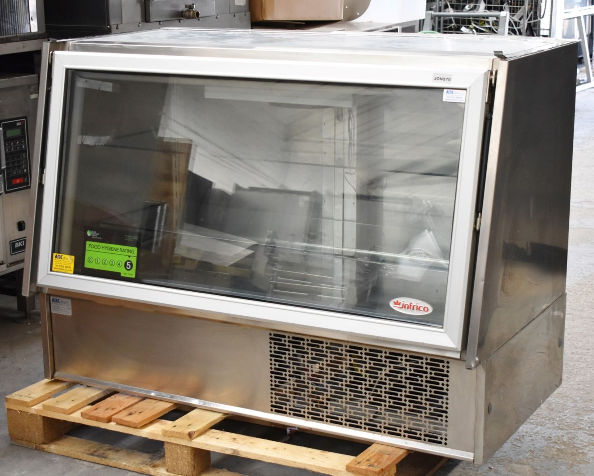 1 x Infrico 1.4m Refrigerated Vision Counter For Takeaways, Sandwich Shops or Cafes - RRP £3,200! - Image 14 of 21