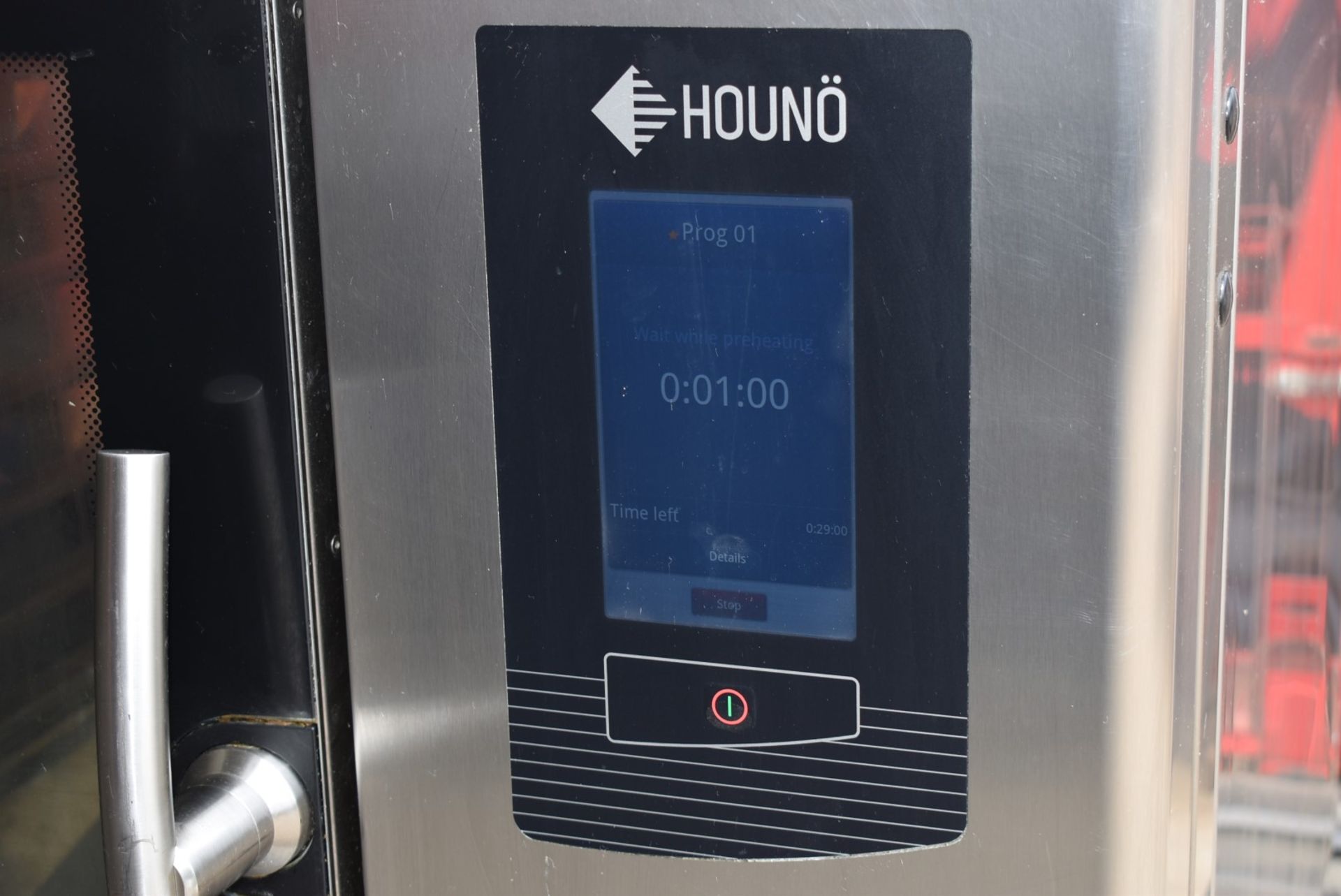 1 x Houno 6 Grid Electric Passthrough Door Combi Oven - 3 Phase With Pre-Set Cooking Options - Image 12 of 17