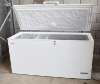 1 x Haier HCE519F Static Chest Freezer - 519 Litre Capacity - Includes Key With Lock - RRP £629