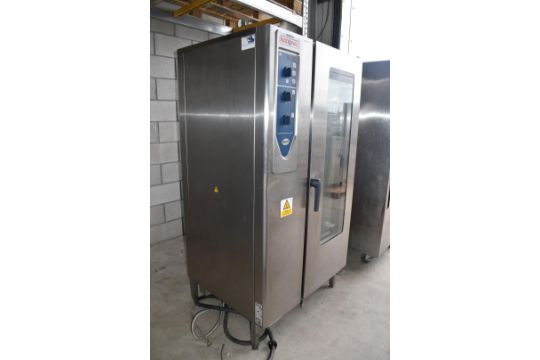 1 x Rational CD 20 Grid Electric 3 Phase Combi Oven With Transport Trolley - Image 16 of 17