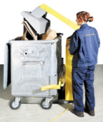 1 x Frihopress RMV1100 Residual Waste Compactor For Plastic or Metal 1100 Litre Mobile Waste