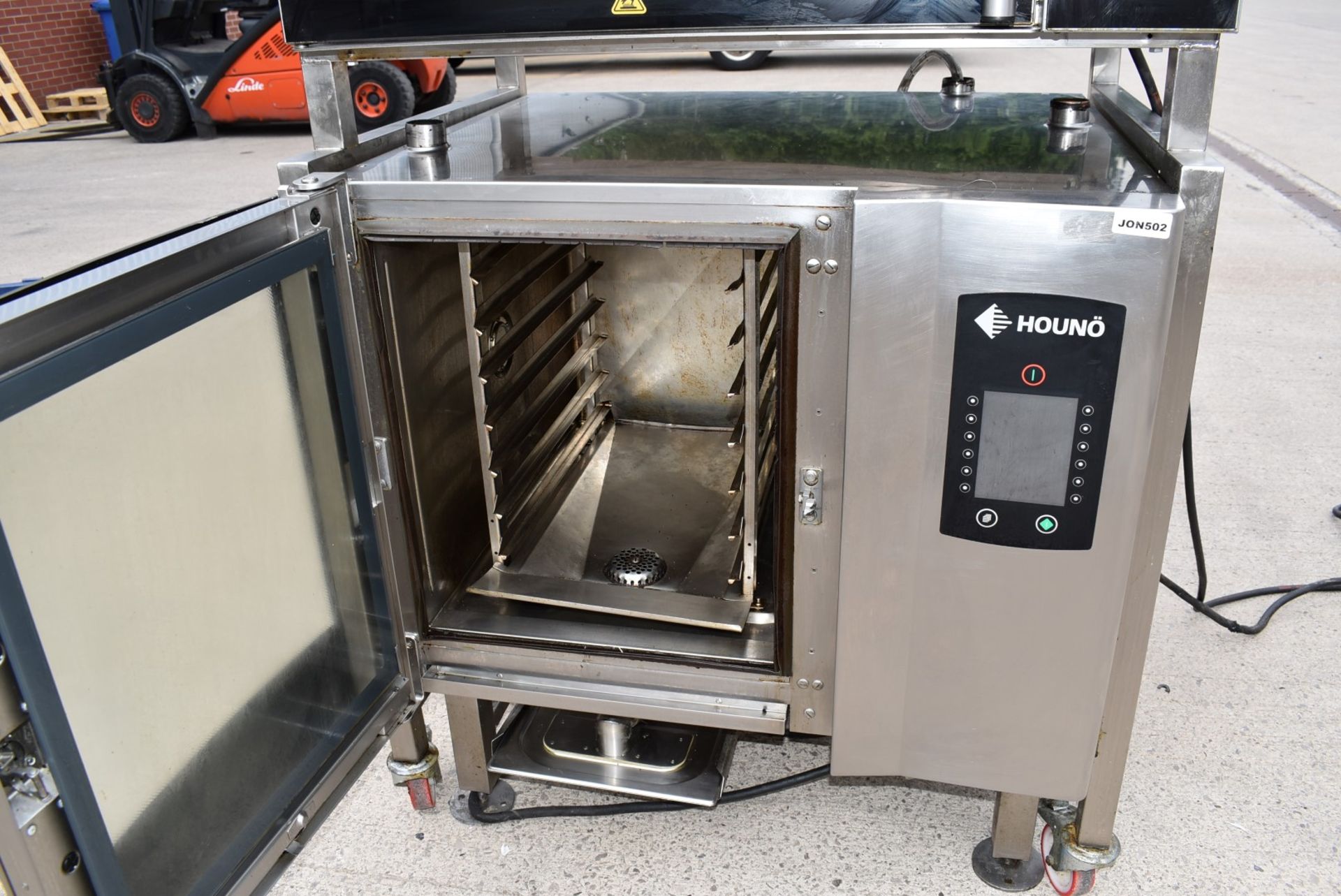 1 x Houno Electric Combi Oven and Fri-jado Rotisserie Oven Combo With Stand - 3 Phase - Image 19 of 22