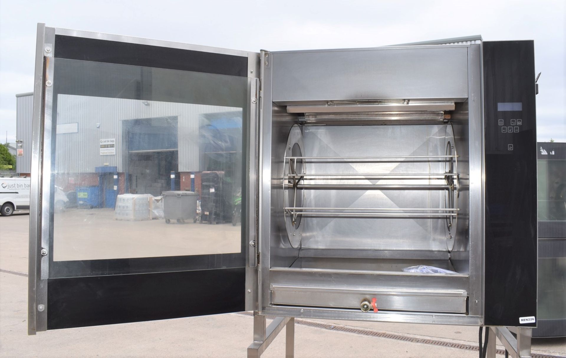 1 x Frijado Chicken Rotisserie Programmable Oven With Stand - 3 Phase - Model: TDR 8P - RRP £10,764 - Image 5 of 21