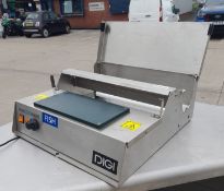 1 x Countertop Tray Wrapping Machine - Stainless Steel - Model MW450 By Digi Europe - 240v