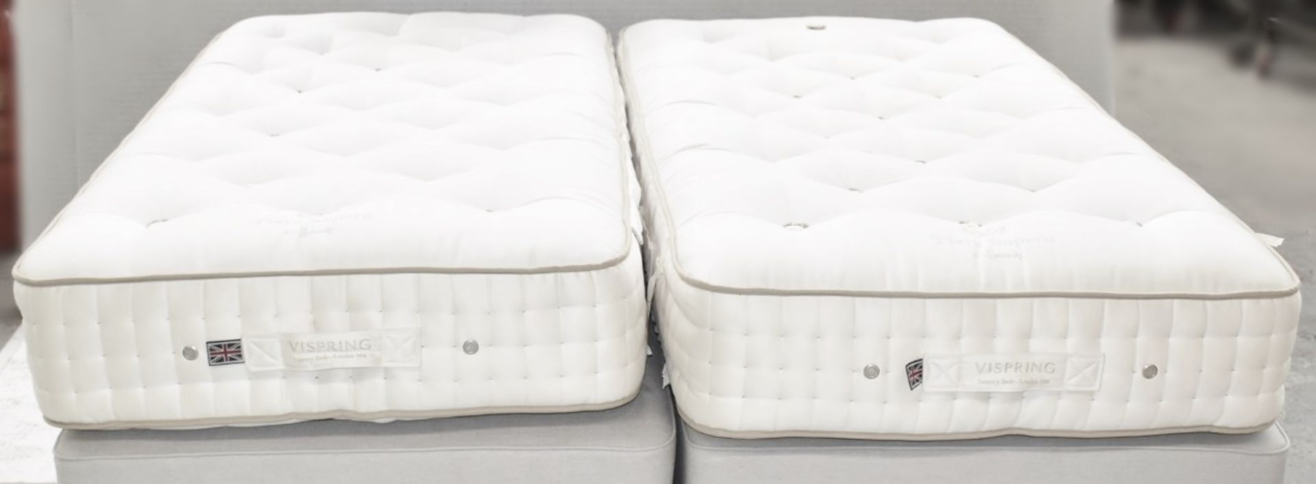 1 x VISPRING 'Tiara Superb' Super King Zip-link Mattress With Soveriegn Divan Bed Base - RRP £9,475 - Image 4 of 12