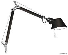 1 x ARTEMIDE Tolomeo Micro Table Mounted Lamp In Black, 240V - Original RRP £154.00