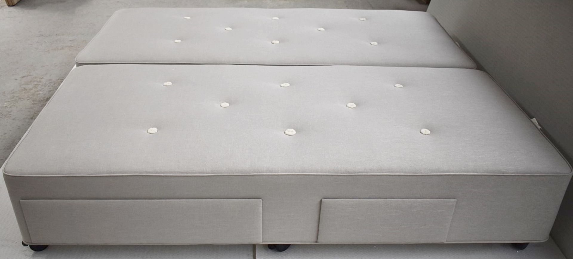 1 x VISPRING 'Tiara Superb' Super King Zip-link Mattress With Soveriegn Divan Bed Base - RRP £9,475 - Image 9 of 12