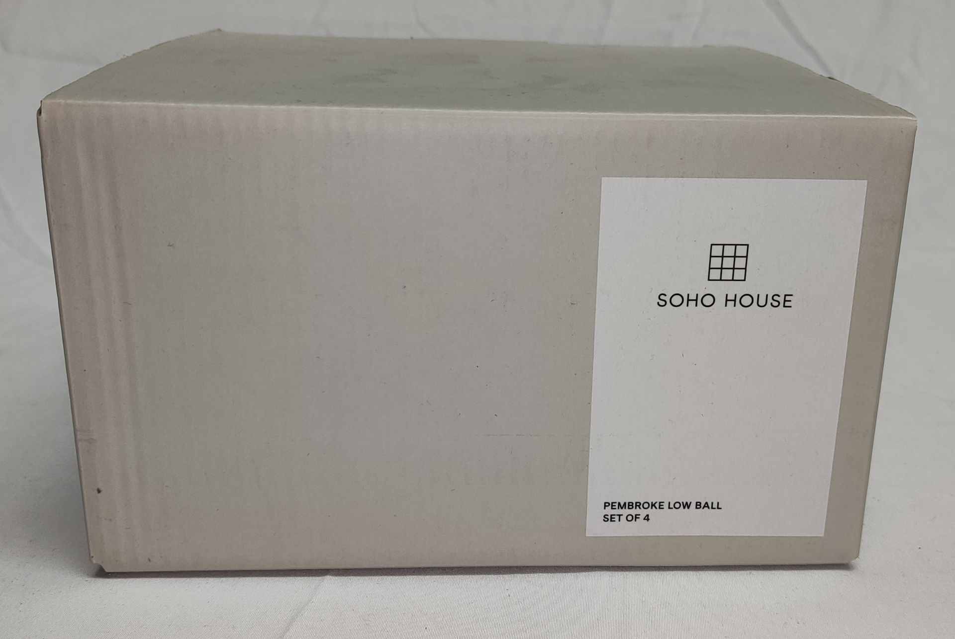3 x SOHO HOME Pembroke Low Ball Glasses - New/Boxed - Original RRP £70 - Ref: 6909149/HJL368/C19/ - Image 5 of 11