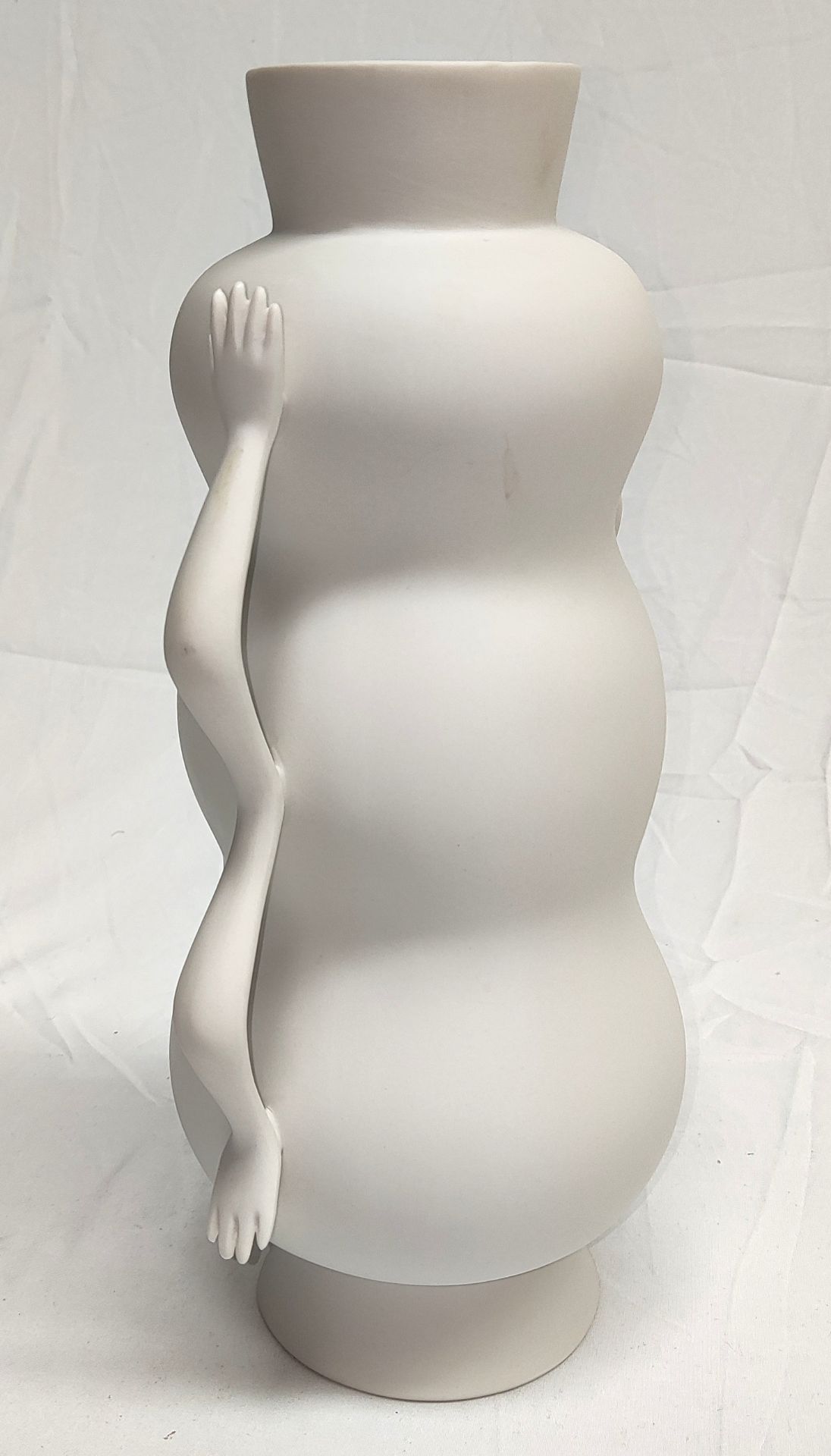 1 x JONATHAN ADLER Eve Triple Вulв Vase In White - Boxed - Original RRP £210 - Ref: 6790527/HJL385/ - Image 3 of 14