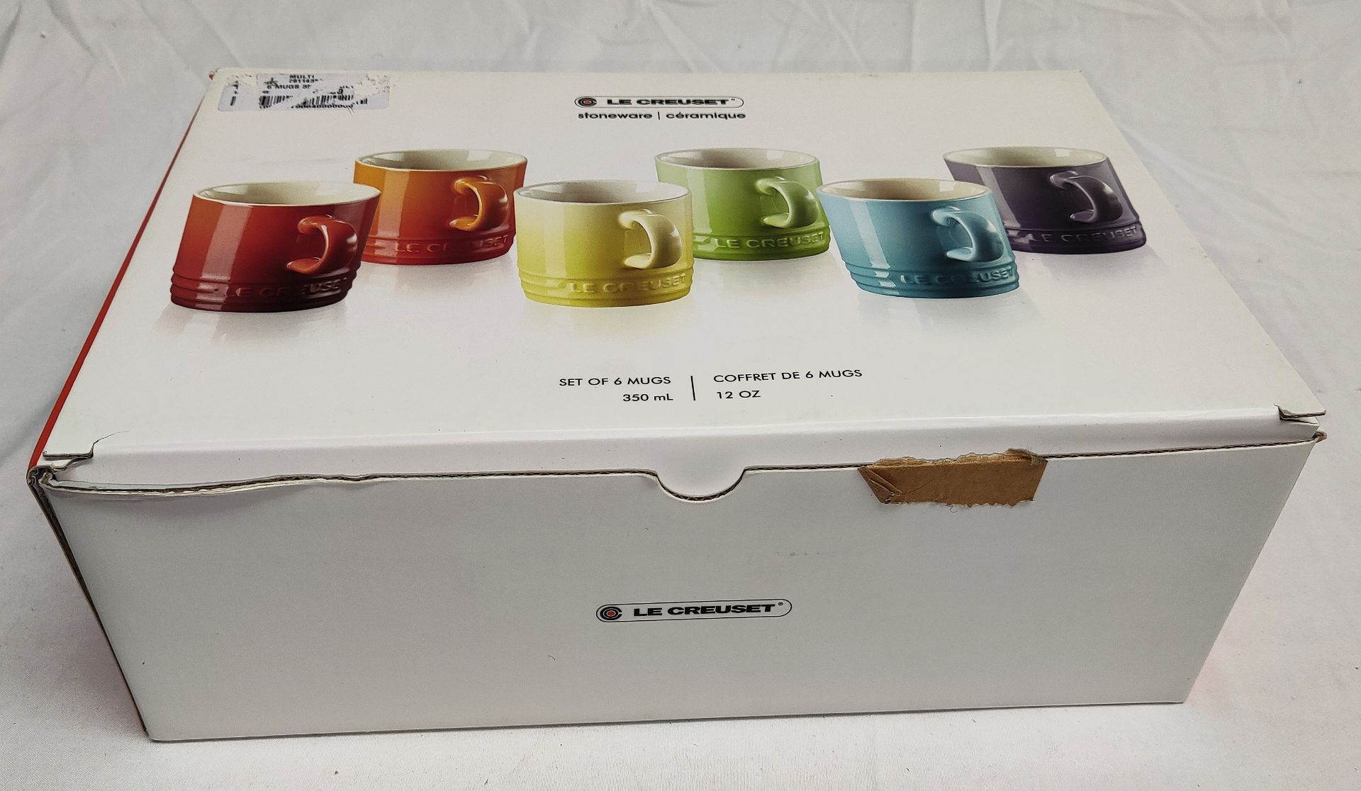 LE CREUSET Set Of 5 Mugs - 350Ml - Multi Colour - Boxed - Original RRP £85.00 - Image 9 of 13