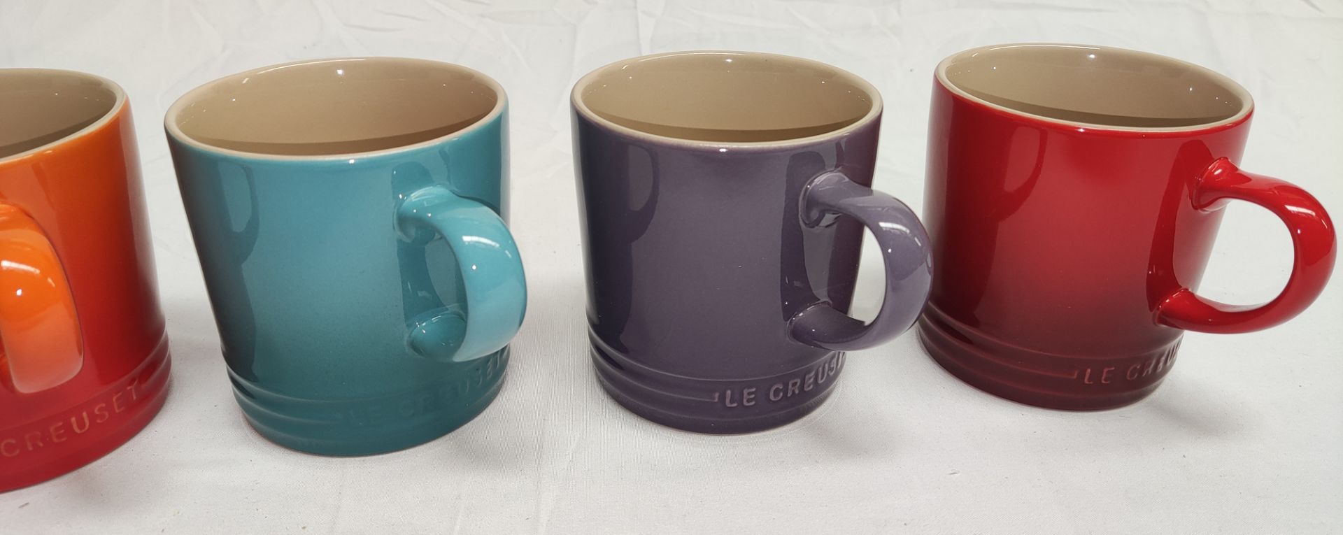 LE CREUSET Set Of 5 Mugs - 350Ml - Multi Colour - Boxed - Original RRP £85.00 - Image 12 of 13