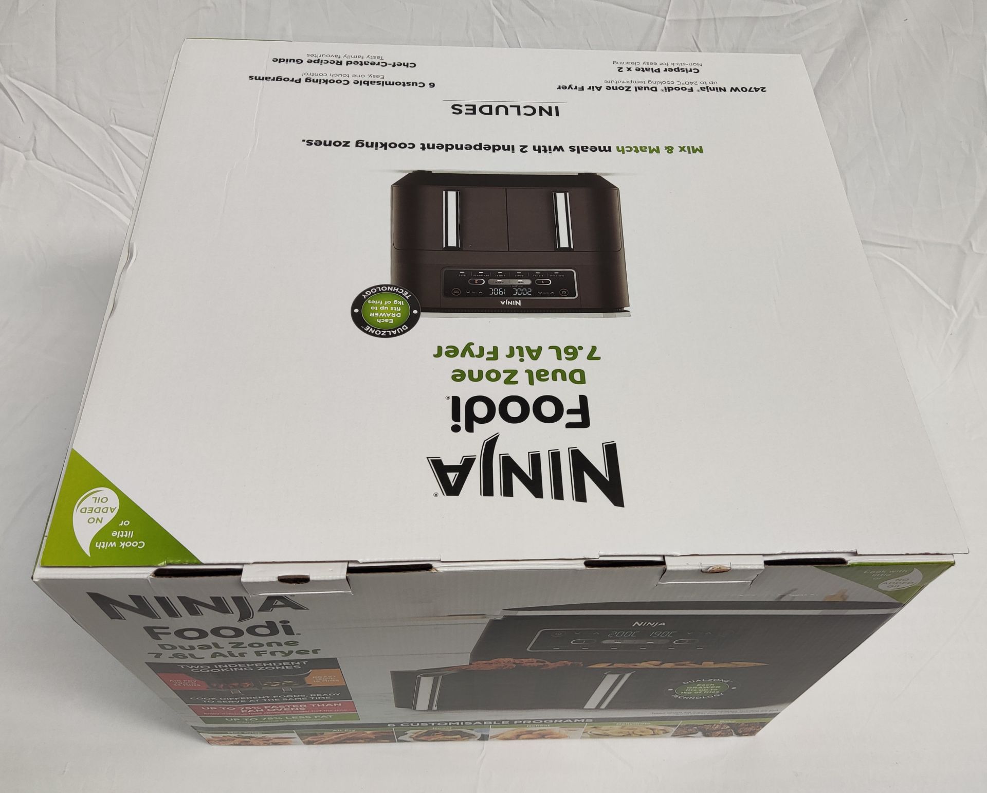 1 x NINJA FOODI Dual Zone 7.6L Air Fryer - AF300UK - Boxed - Original RRP £169 - Ref: 7327781/ - Image 16 of 20