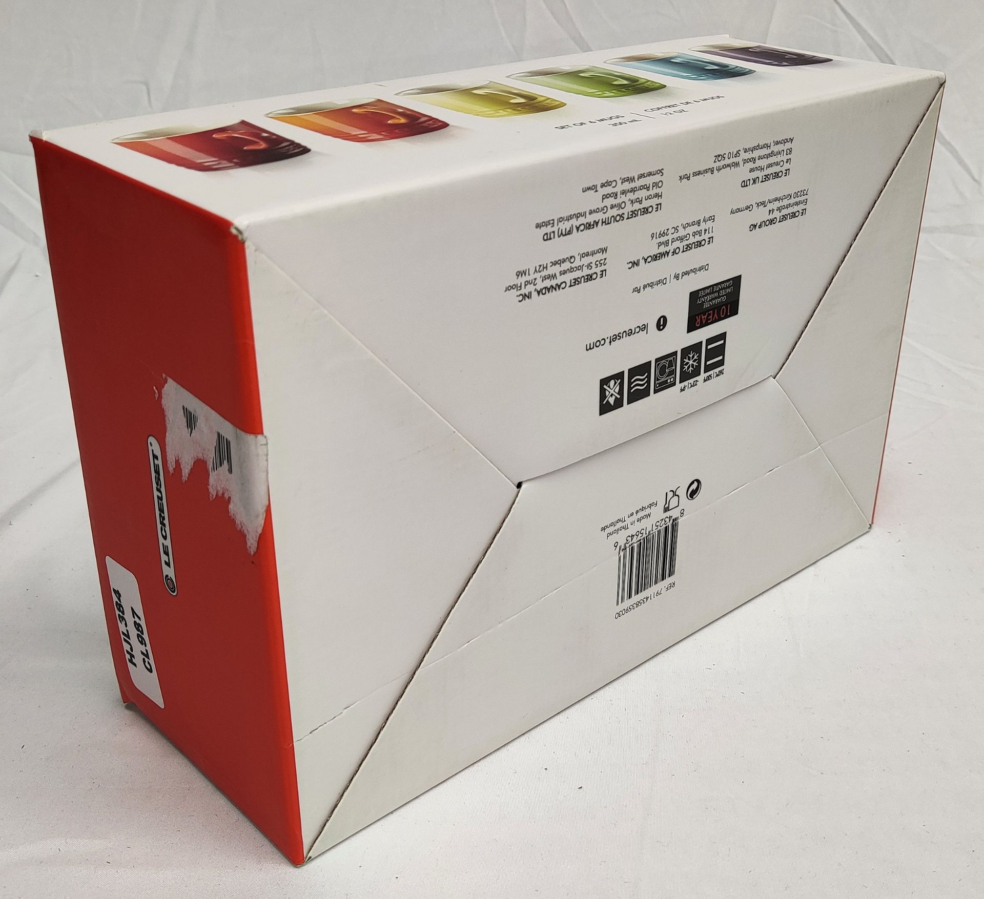 LE CREUSET Set Of 5 Mugs - 350Ml - Multi Colour - Boxed - Original RRP £85.00 - Image 7 of 13